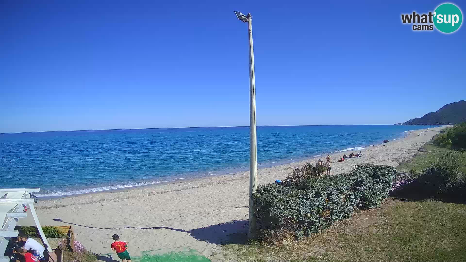 Web kamera plaža Museddu – Ogliastra – Sardinija – Italija