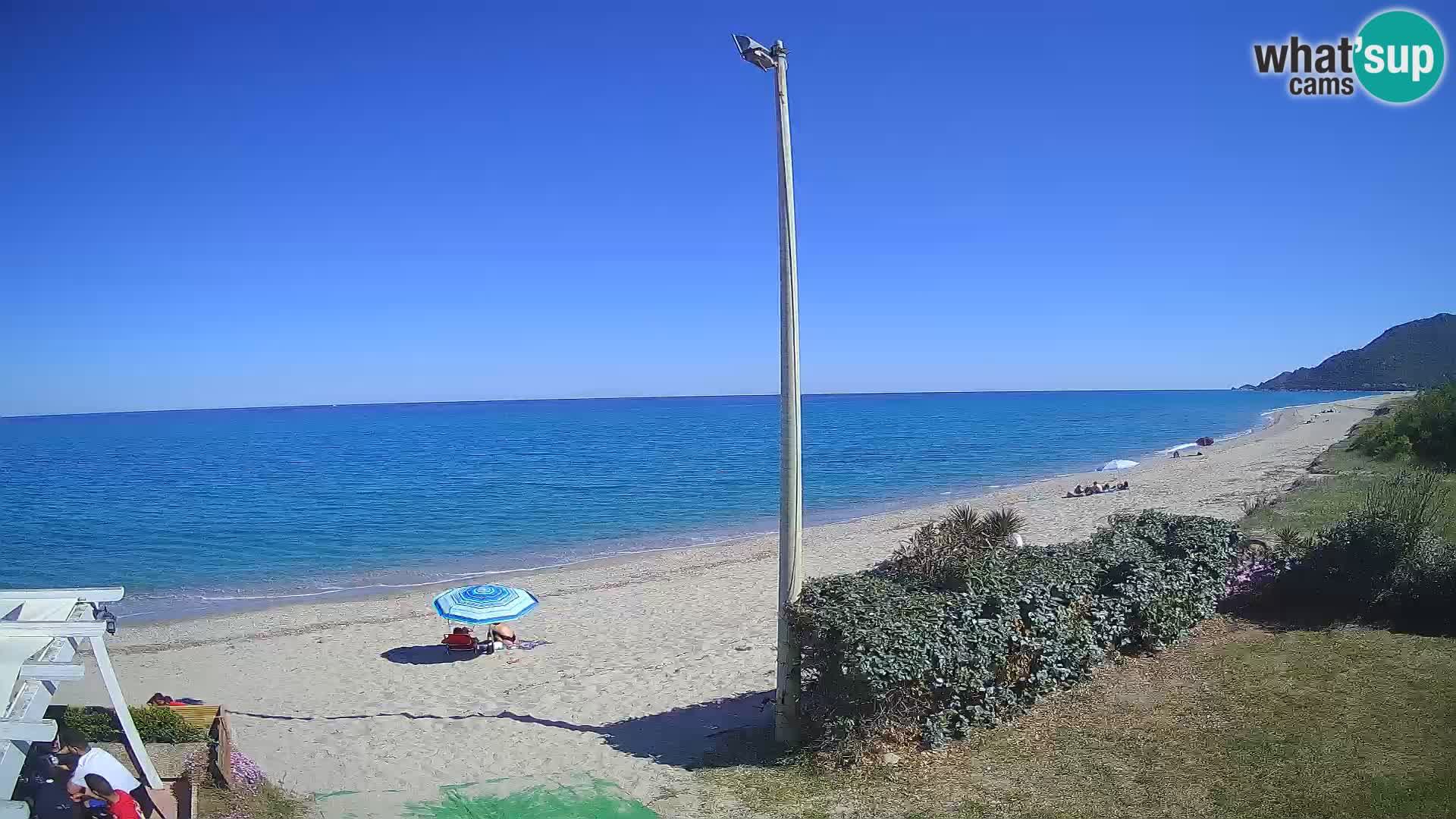 Camera en vivo playa Museddu – Ogliastra – Cerdeña – Italia