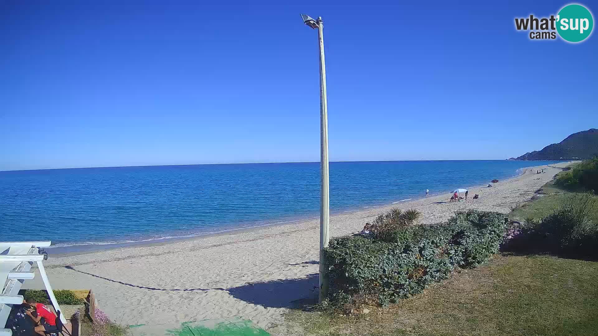 Camera en vivo playa Museddu – Ogliastra – Cerdeña – Italia