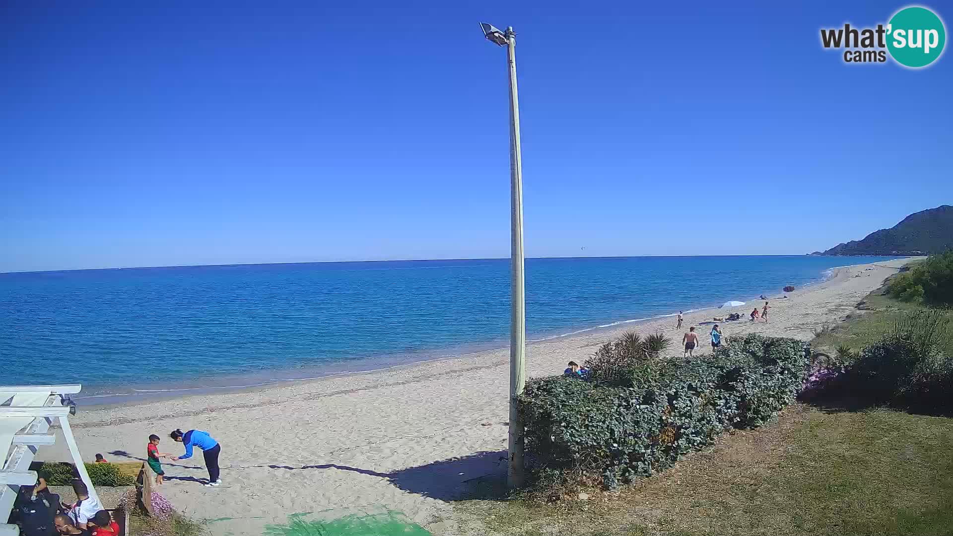 LIVE webcam Museddu beach – Ogliastra – Sardinia – Italy