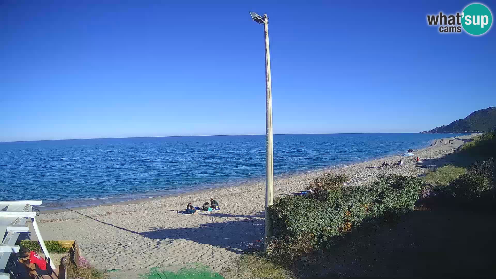 Webcam plage Museddu – Ogliastra livecam Sardaigne – Italie
