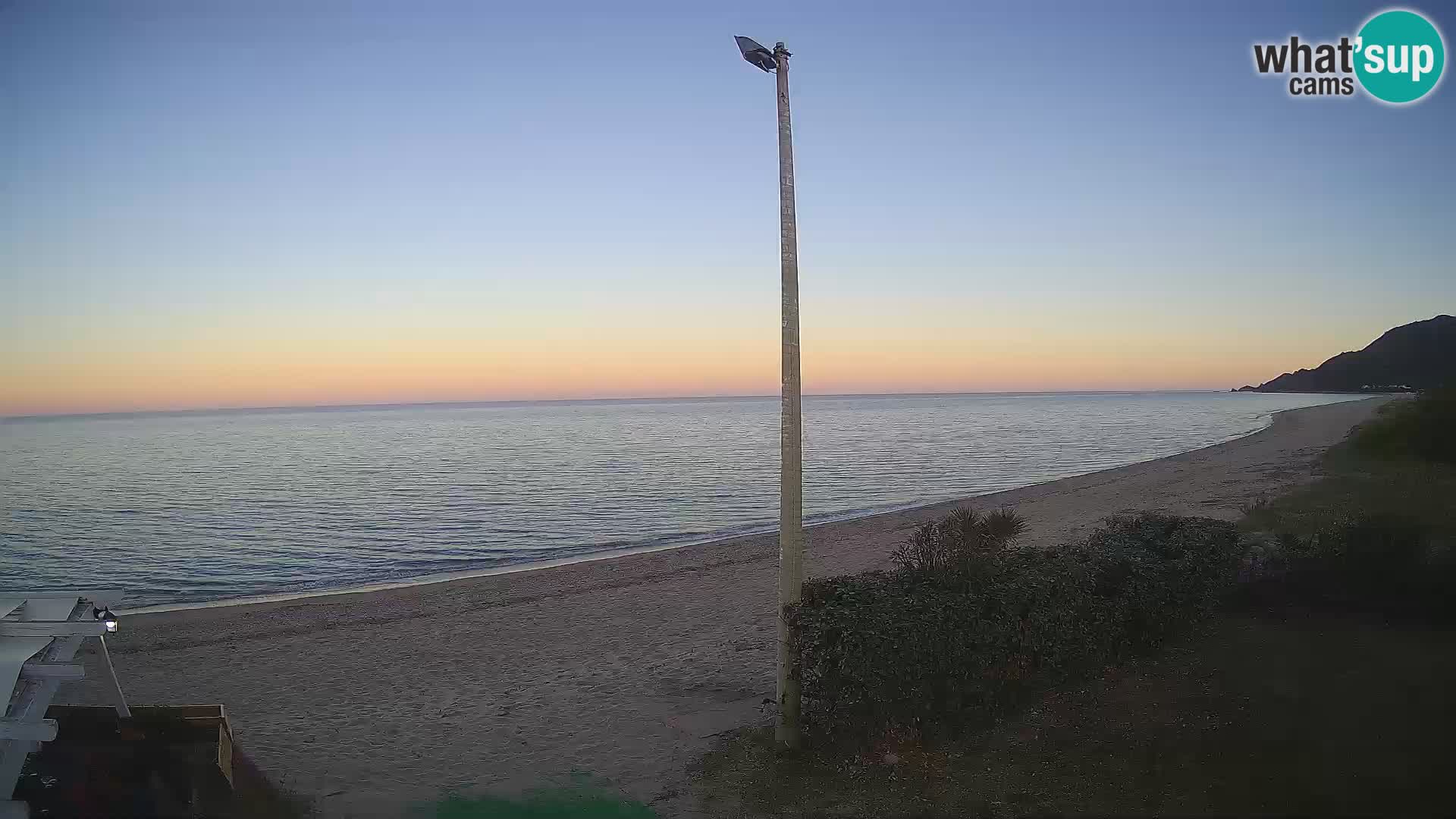 Camera en vivo playa Museddu – Ogliastra – Cerdeña – Italia