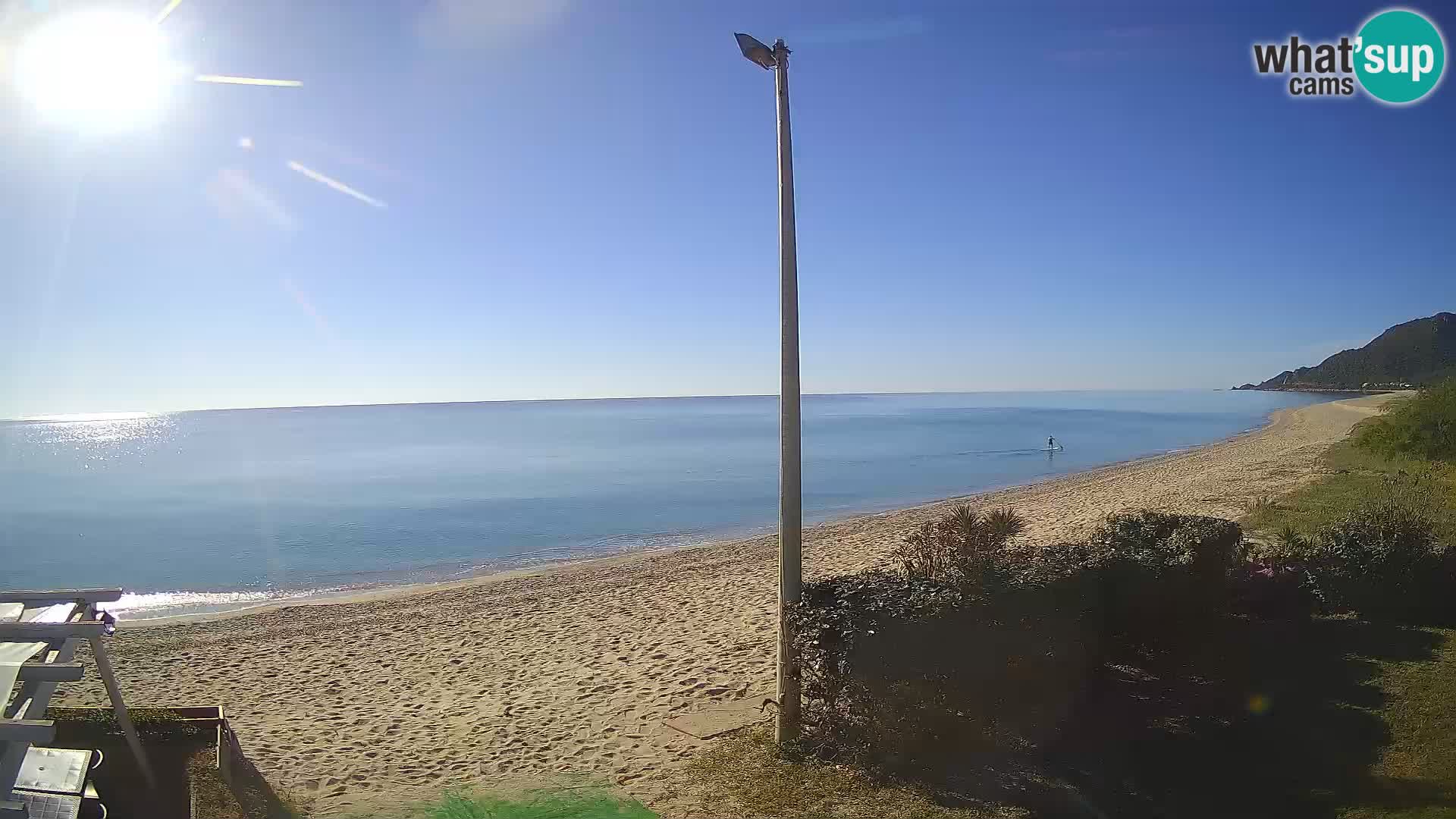 Camera en vivo playa Museddu – Ogliastra – Cerdeña – Italia