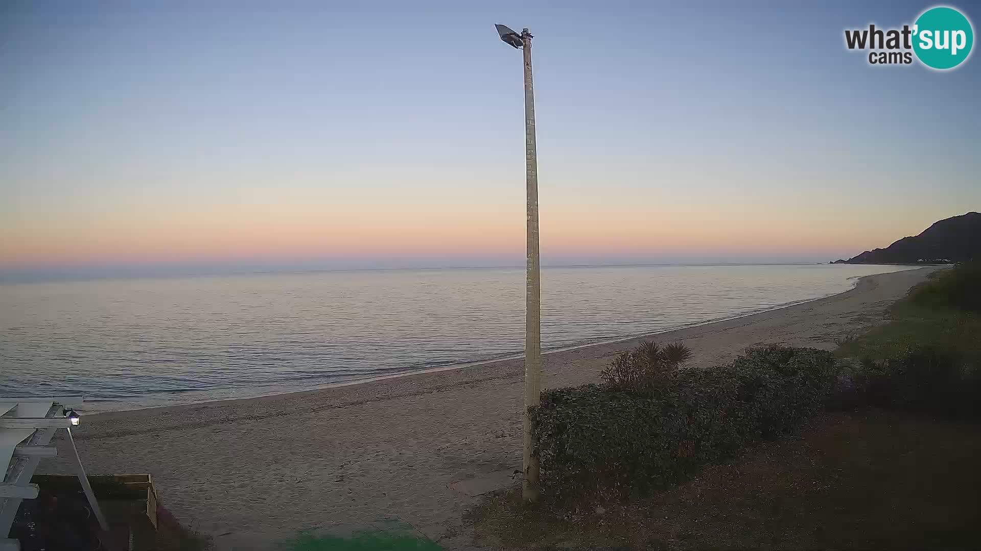 Webcam plage Museddu – Ogliastra livecam Sardaigne – Italie