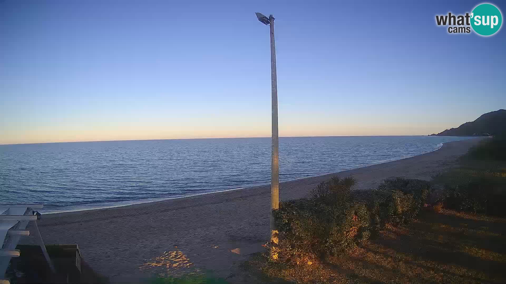 Camera en vivo playa Museddu – Ogliastra – Cerdeña – Italia