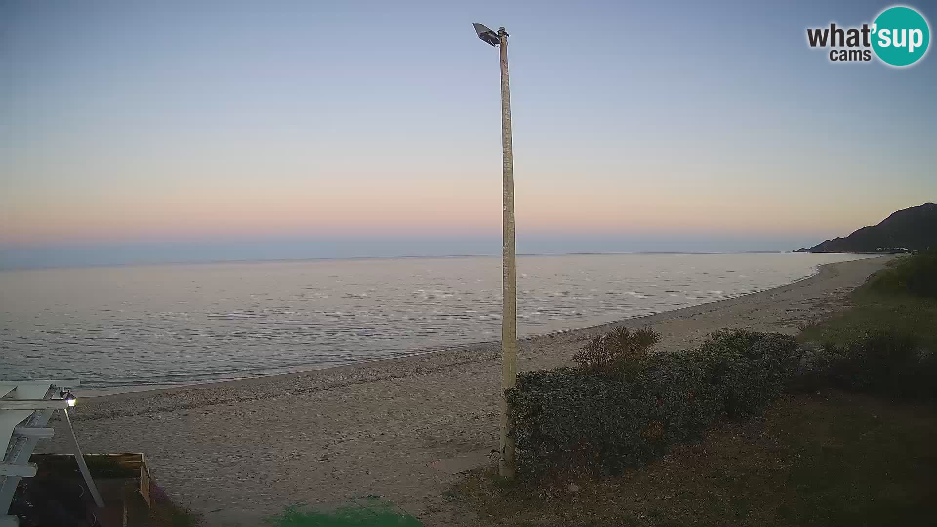 Webcam plage Museddu – Ogliastra livecam Sardaigne – Italie
