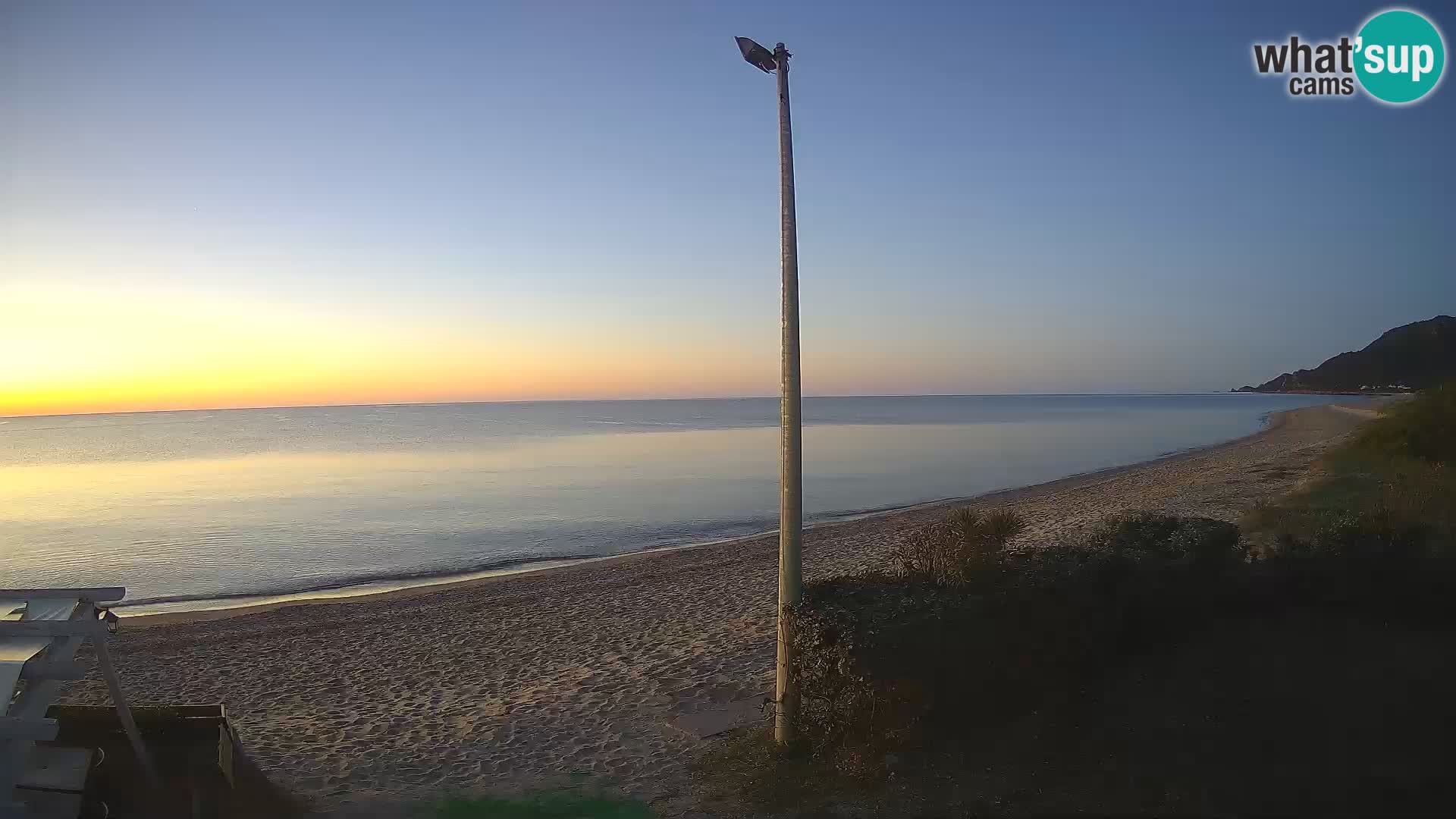 Camera en vivo playa Museddu – Ogliastra – Cerdeña – Italia