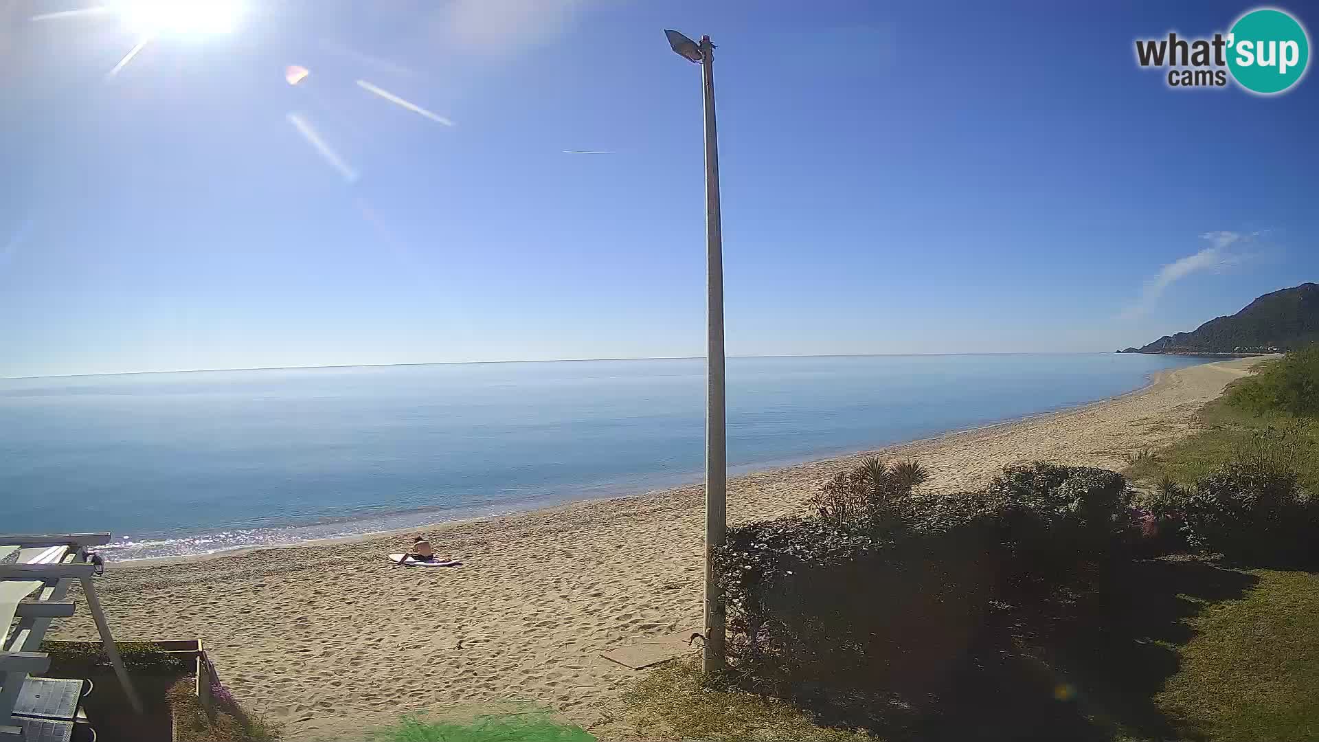 Webcam plage Museddu – Ogliastra livecam Sardaigne – Italie