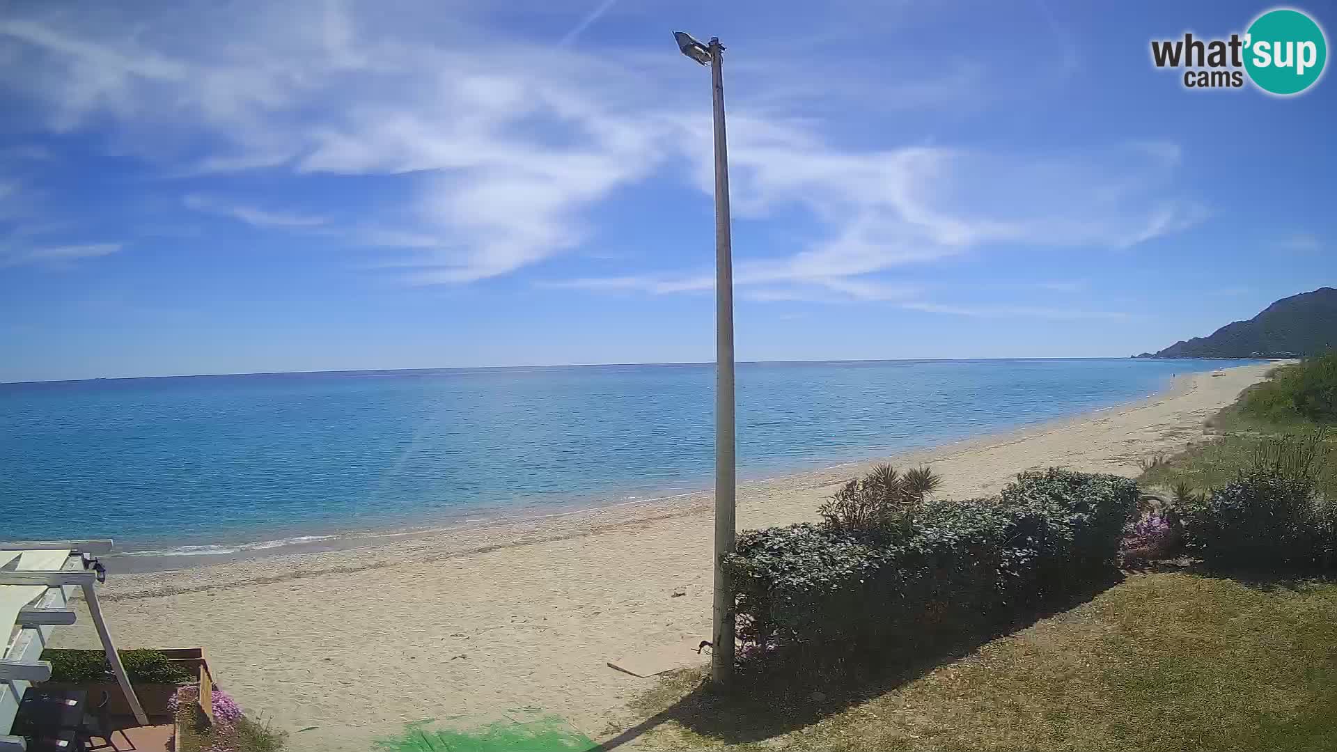 LIVE webcam Museddu beach – Ogliastra – Sardinia – Italy