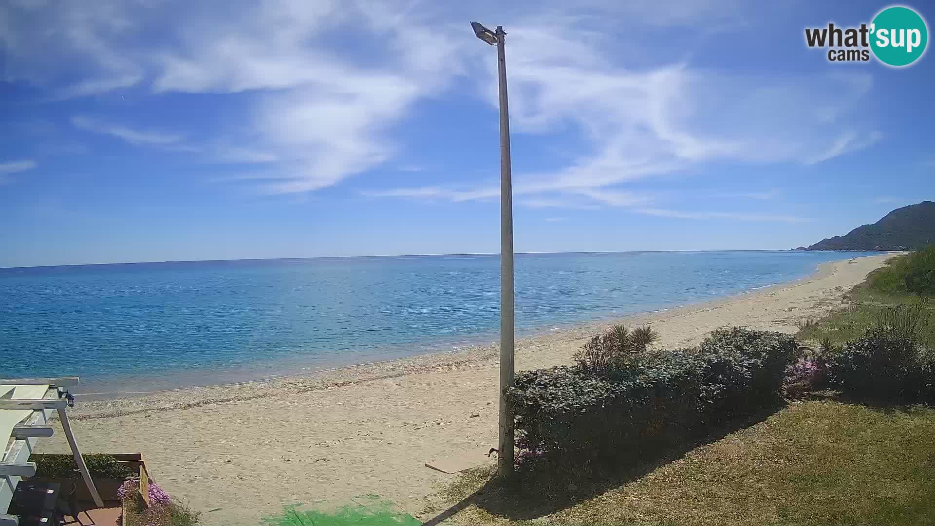 LIVE webcam Museddu beach – Ogliastra – Sardinia – Italy
