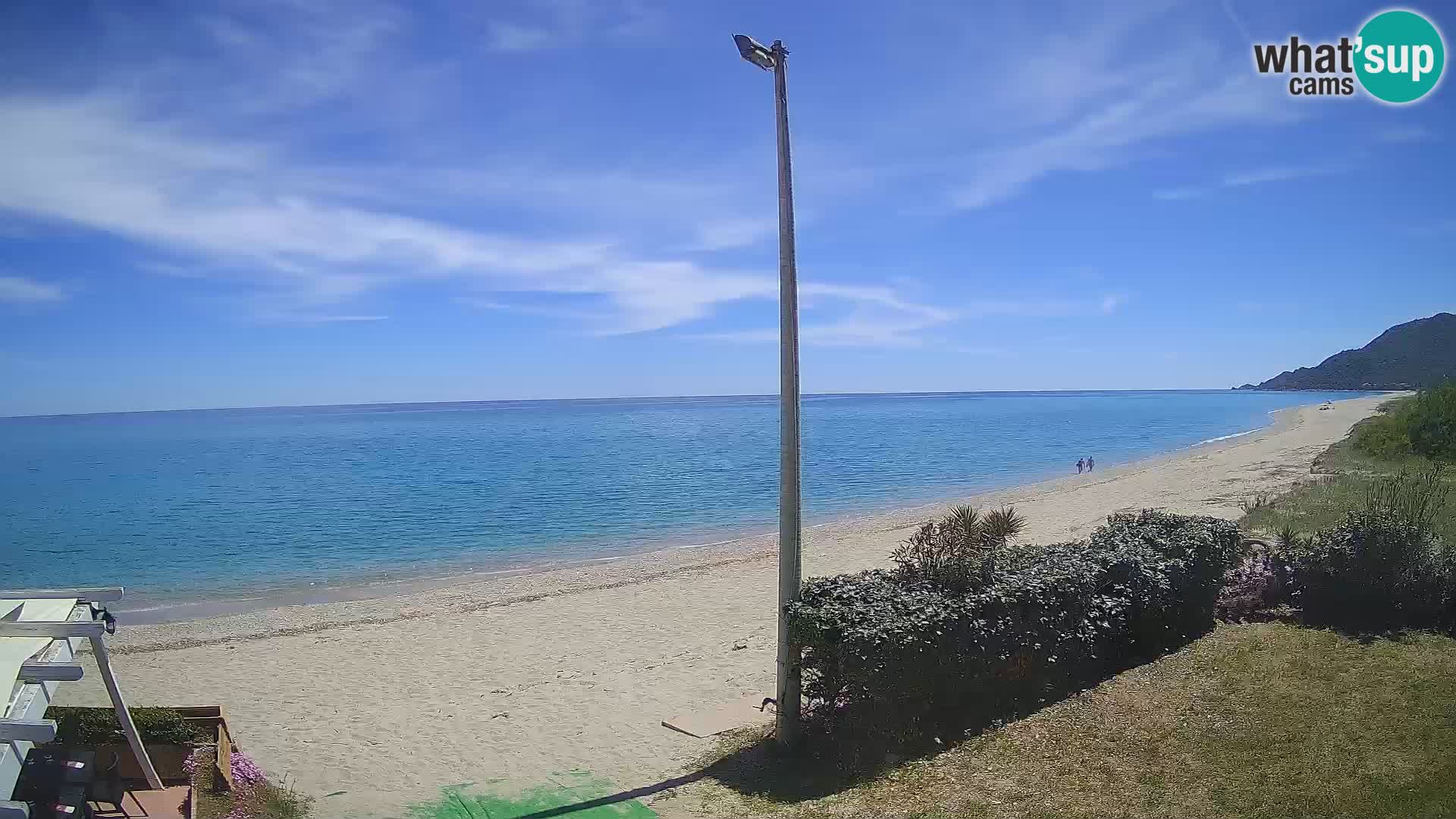 LIVE webcam Museddu beach – Ogliastra – Sardinia – Italy