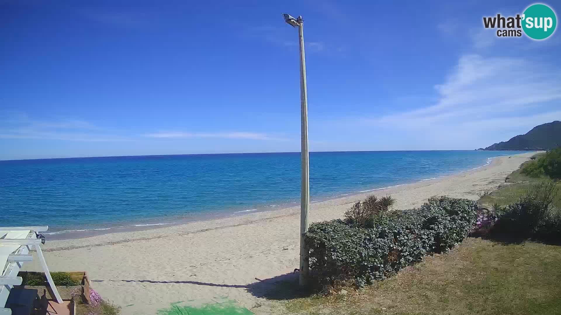 Web kamera plaža Museddu – Ogliastra – Sardinija – Italija