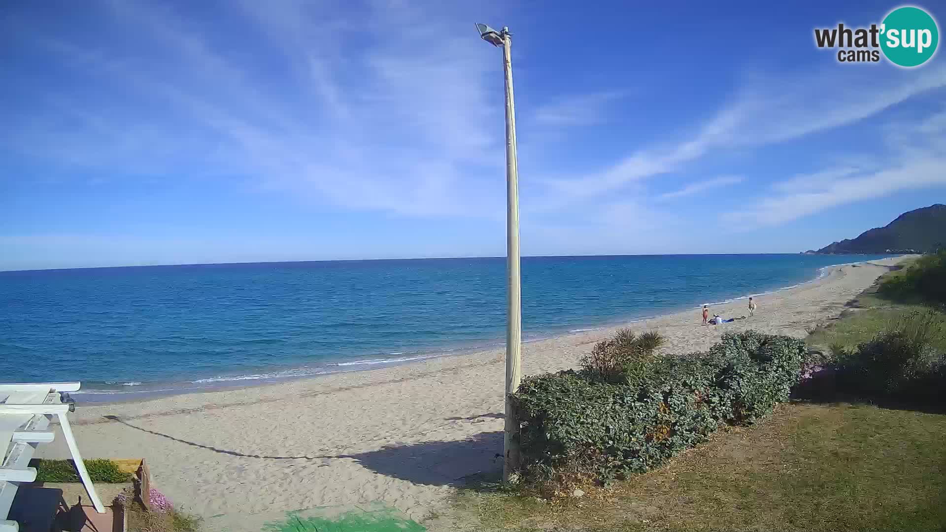 Spletna kamera plaža Museddu – Ogliastra – Sardinija – Italija
