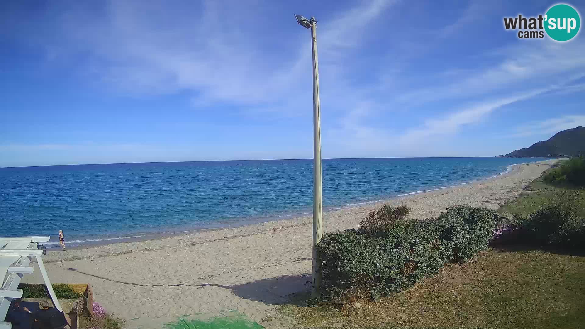Spletna kamera plaža Museddu – Ogliastra – Sardinija – Italija