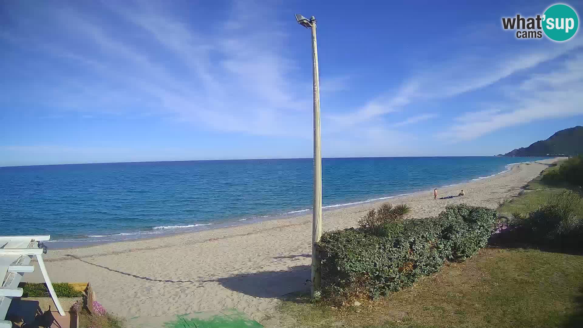 Spletna kamera plaža Museddu – Ogliastra – Sardinija – Italija
