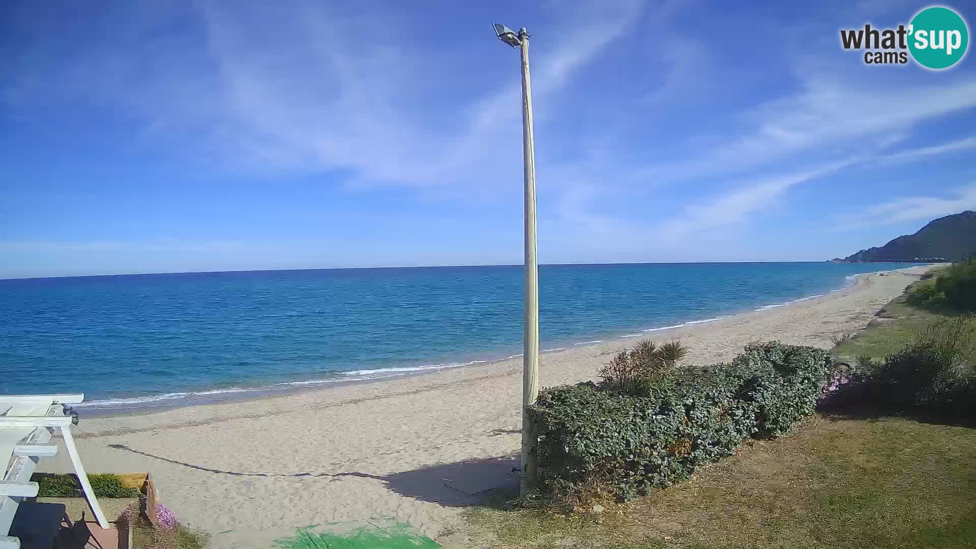 Web kamera plaža Museddu – Ogliastra – Sardinija – Italija