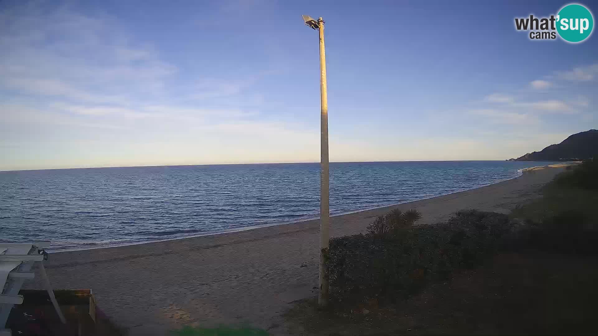 LIVE webcam Museddu beach – Ogliastra – Sardinia – Italy
