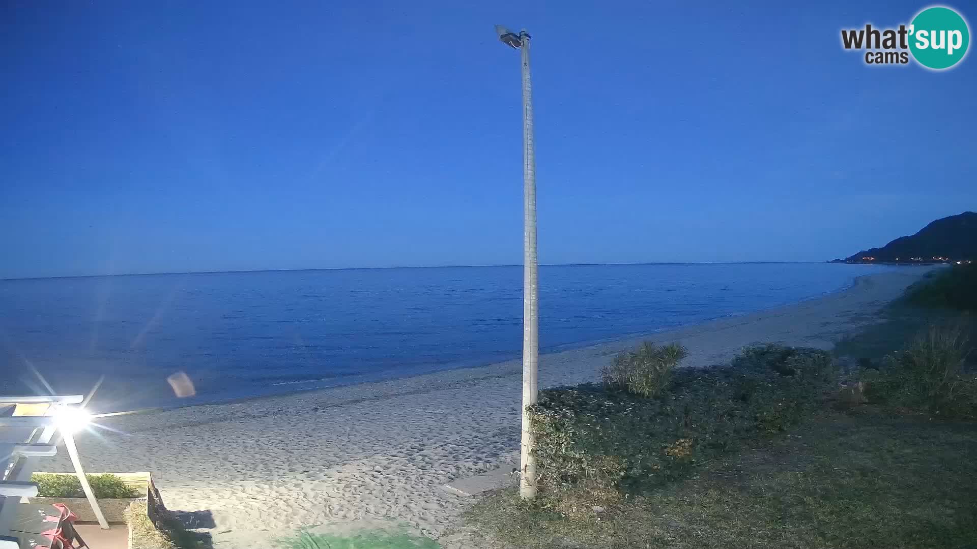 Camera en vivo playa Museddu – Ogliastra – Cerdeña – Italia