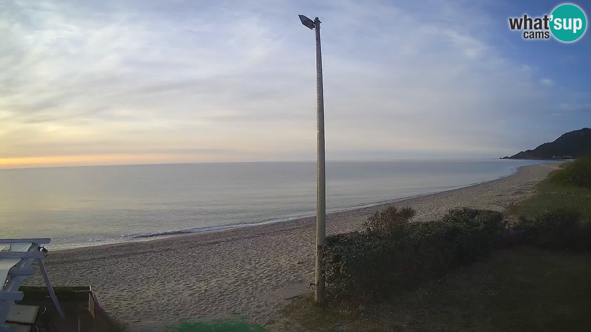 Camera en vivo playa Museddu – Ogliastra – Cerdeña – Italia