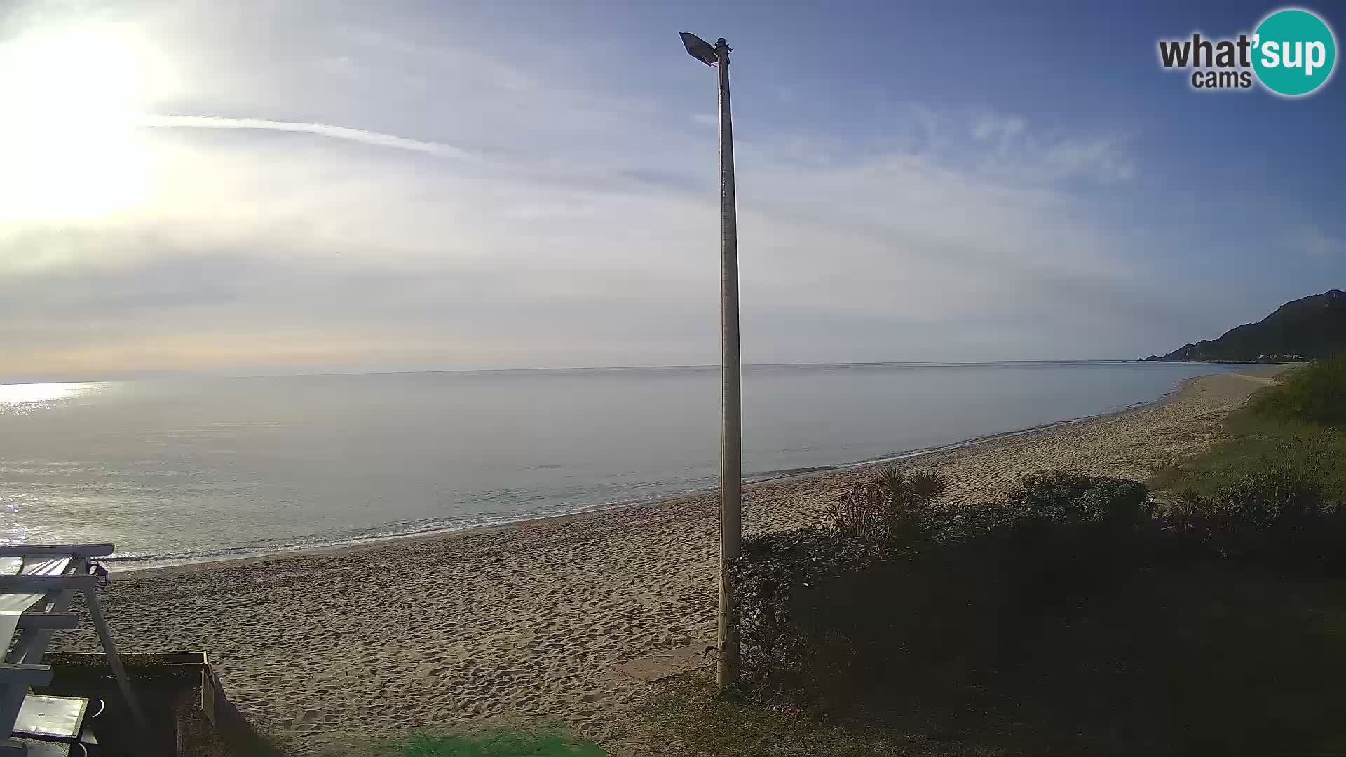 Webcam plage Museddu – Ogliastra livecam Sardaigne – Italie