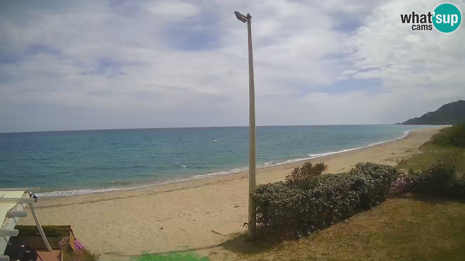 Camera en vivo playa Museddu – Ogliastra – Cerdeña – Italia