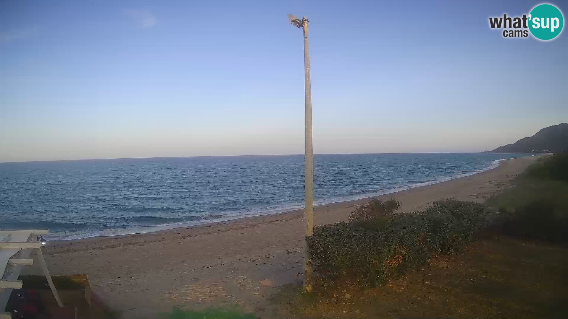Spletna kamera plaža Museddu – Ogliastra – Sardinija – Italija