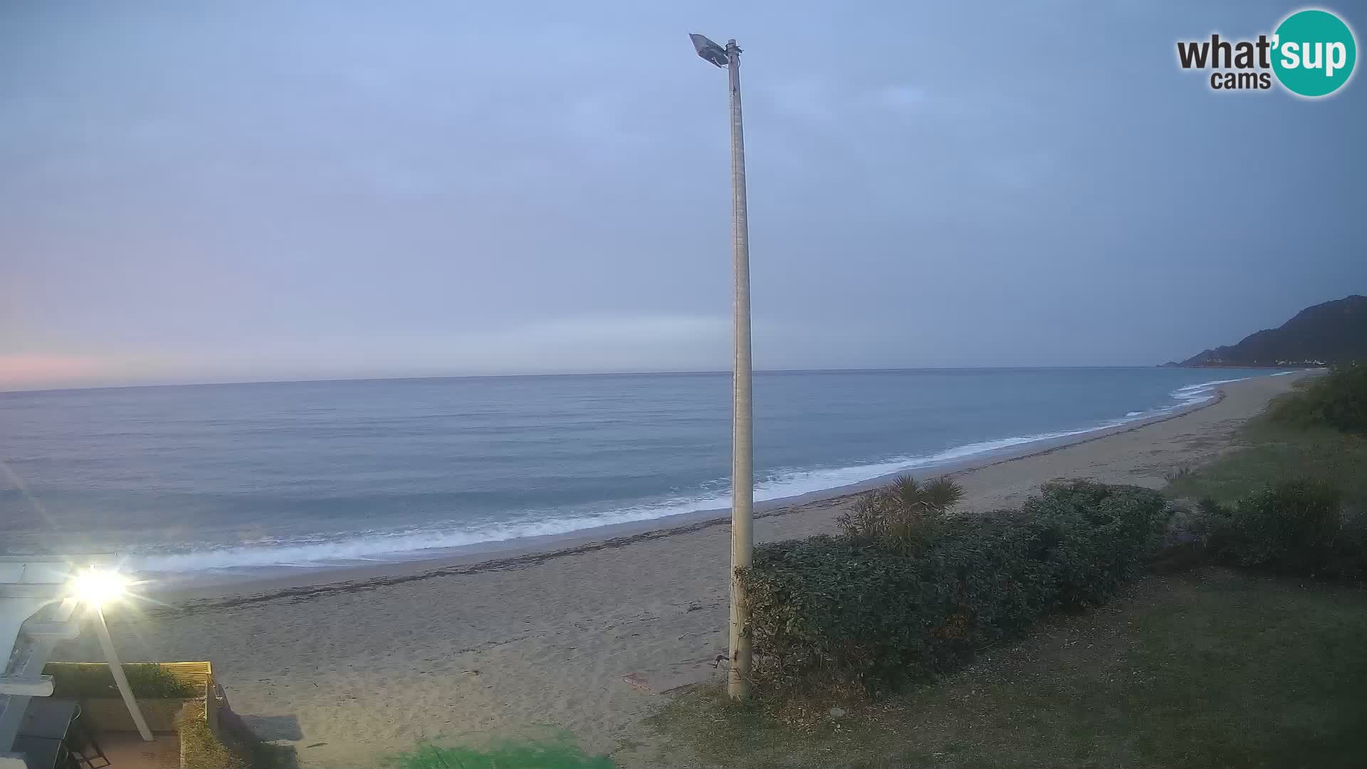 Webcam plage Museddu – Ogliastra livecam Sardaigne – Italie