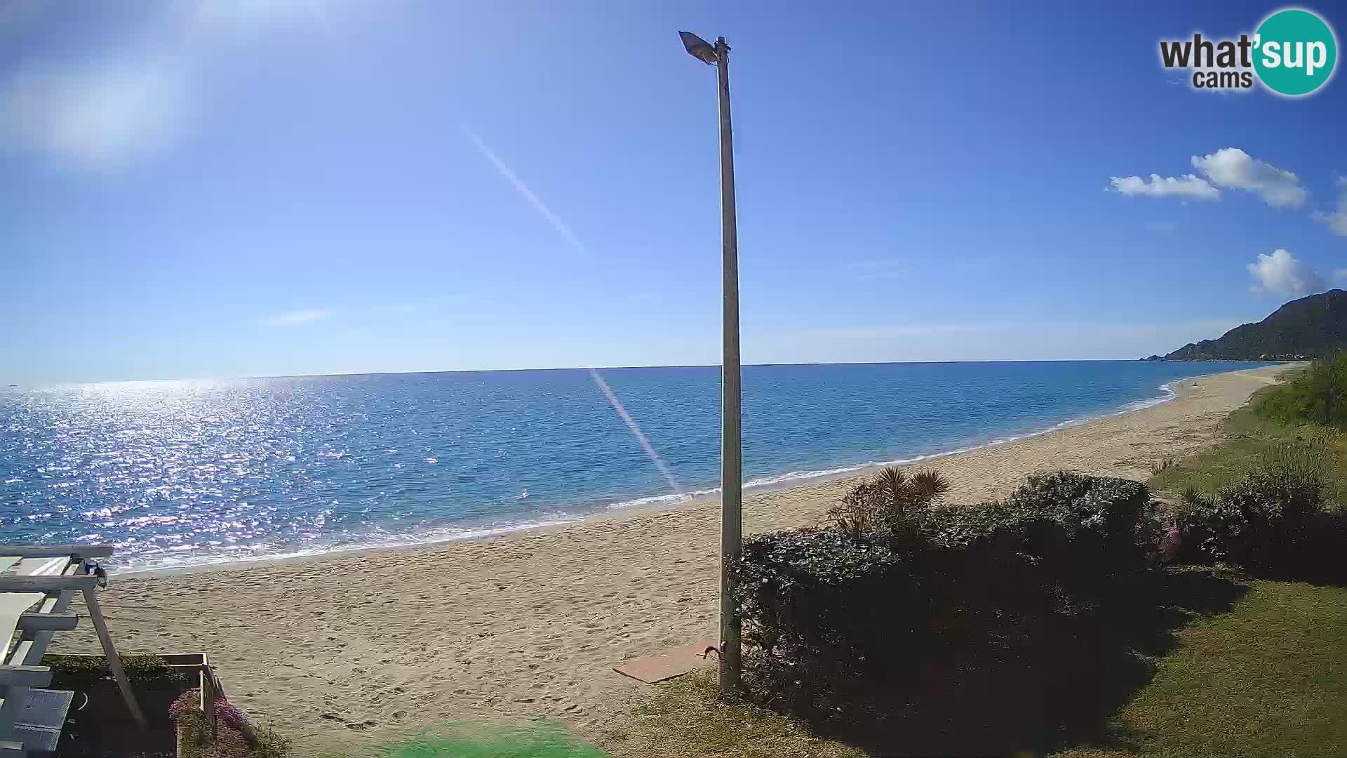 Webcam plage Museddu – Ogliastra livecam Sardaigne – Italie