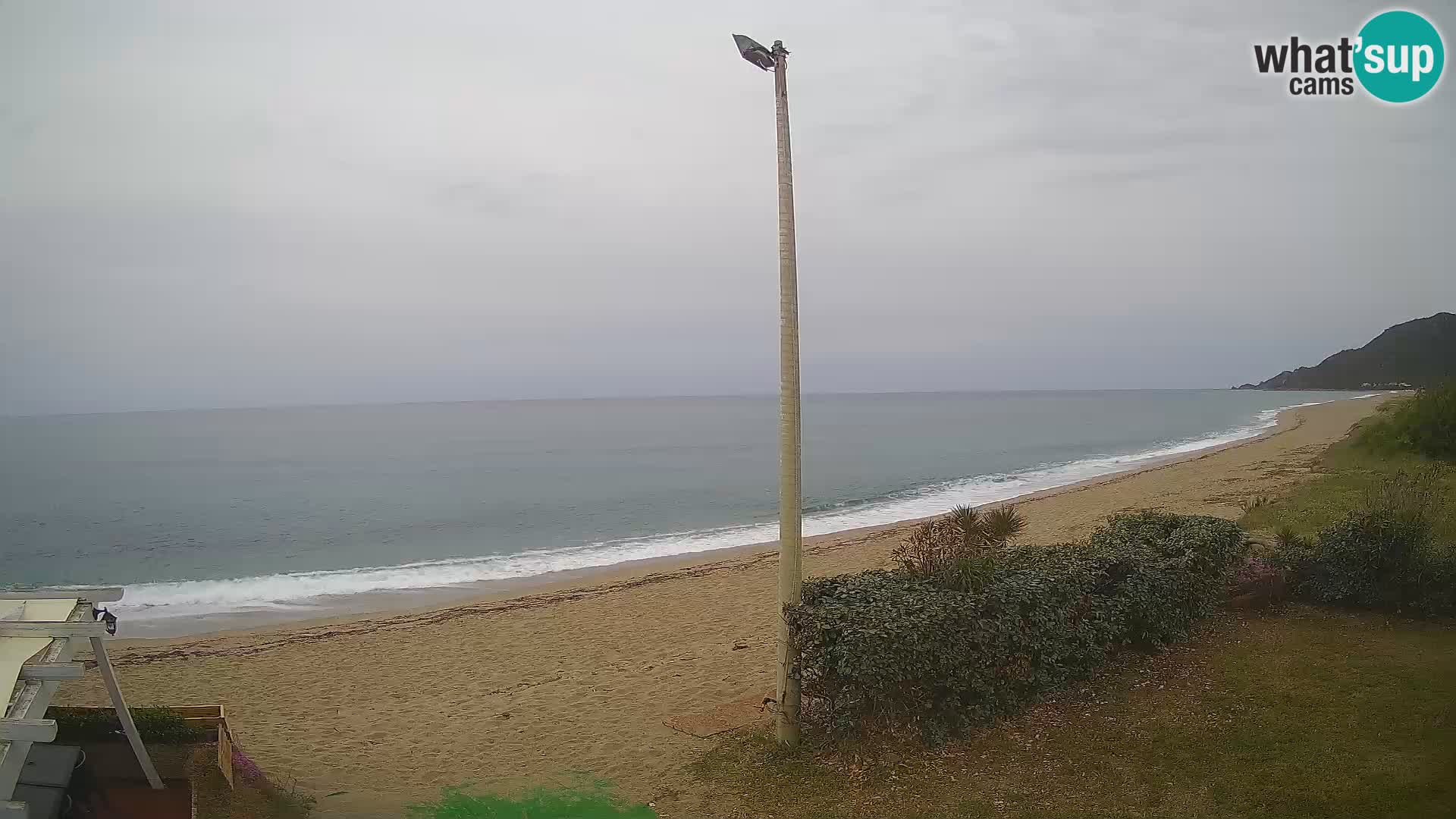 Webcam plage Museddu – Ogliastra livecam Sardaigne – Italie