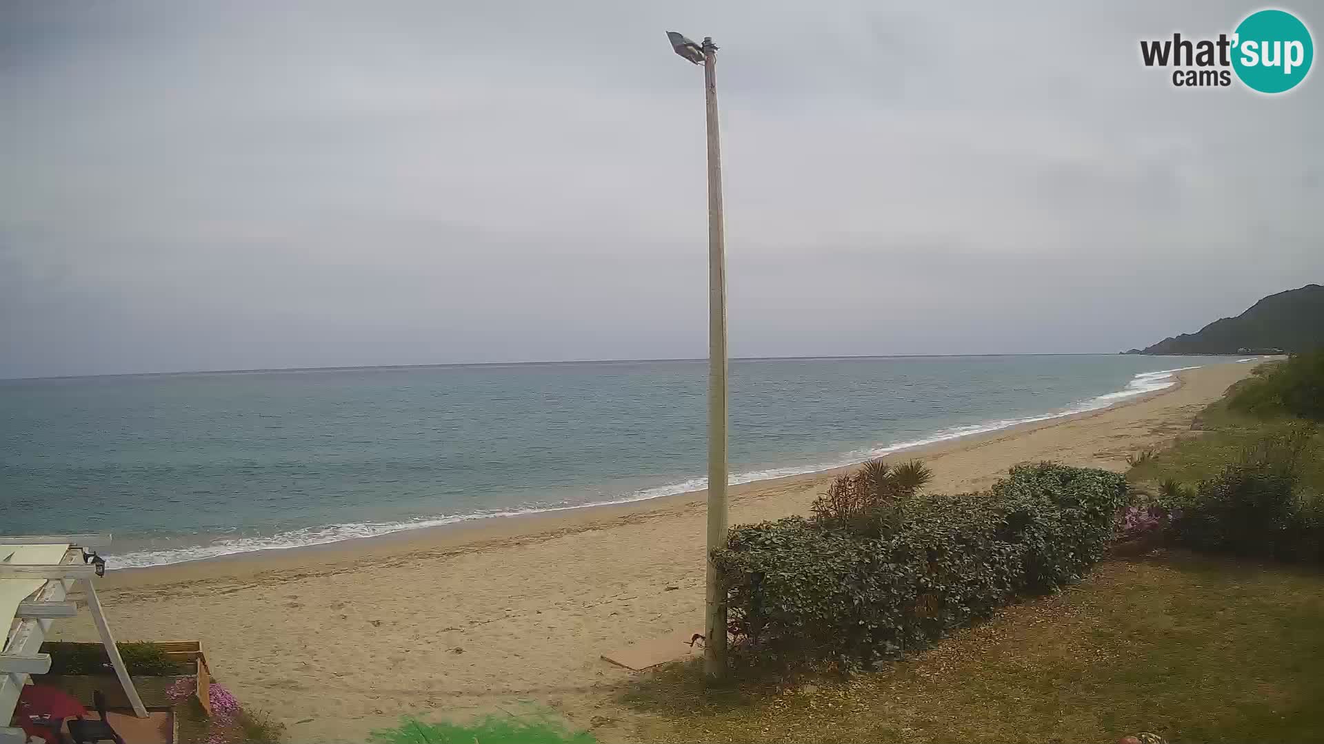 Spletna kamera plaža Museddu – Ogliastra – Sardinija – Italija