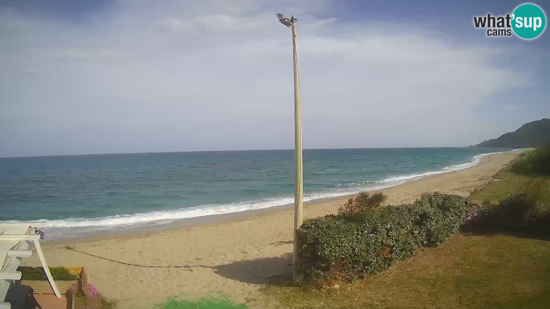 Webcam plage Museddu – Ogliastra livecam Sardaigne – Italie