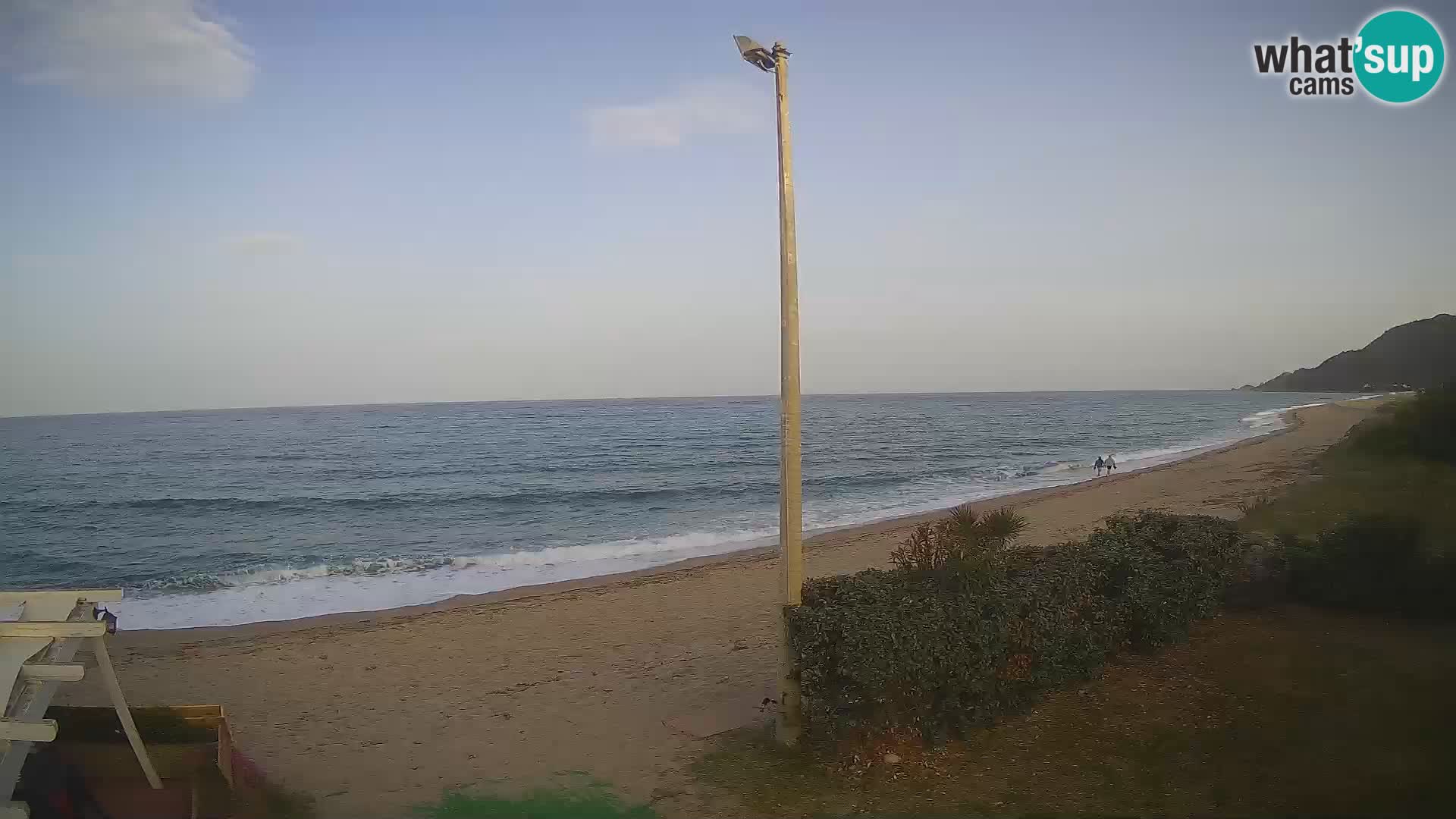 Camera en vivo playa Museddu – Ogliastra – Cerdeña – Italia