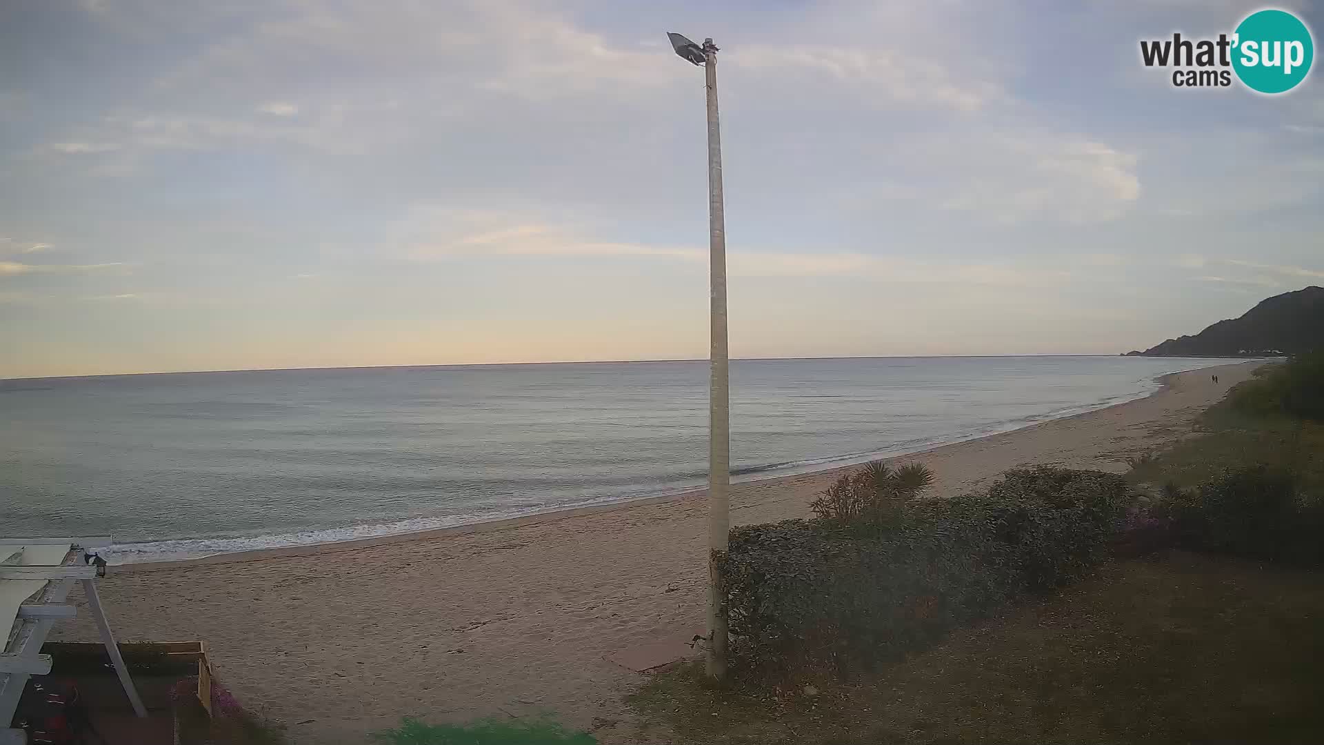Webcam plage Museddu – Ogliastra livecam Sardaigne – Italie