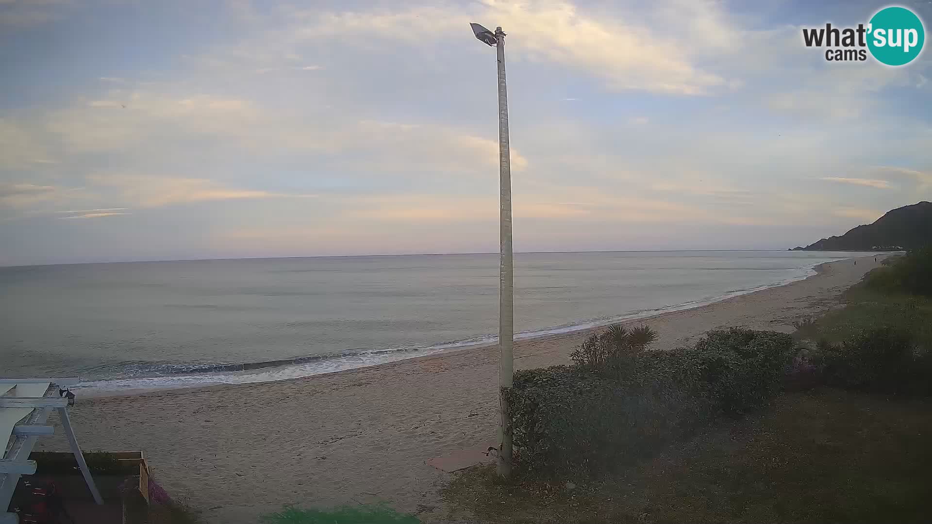 Camera en vivo playa Museddu – Ogliastra – Cerdeña – Italia