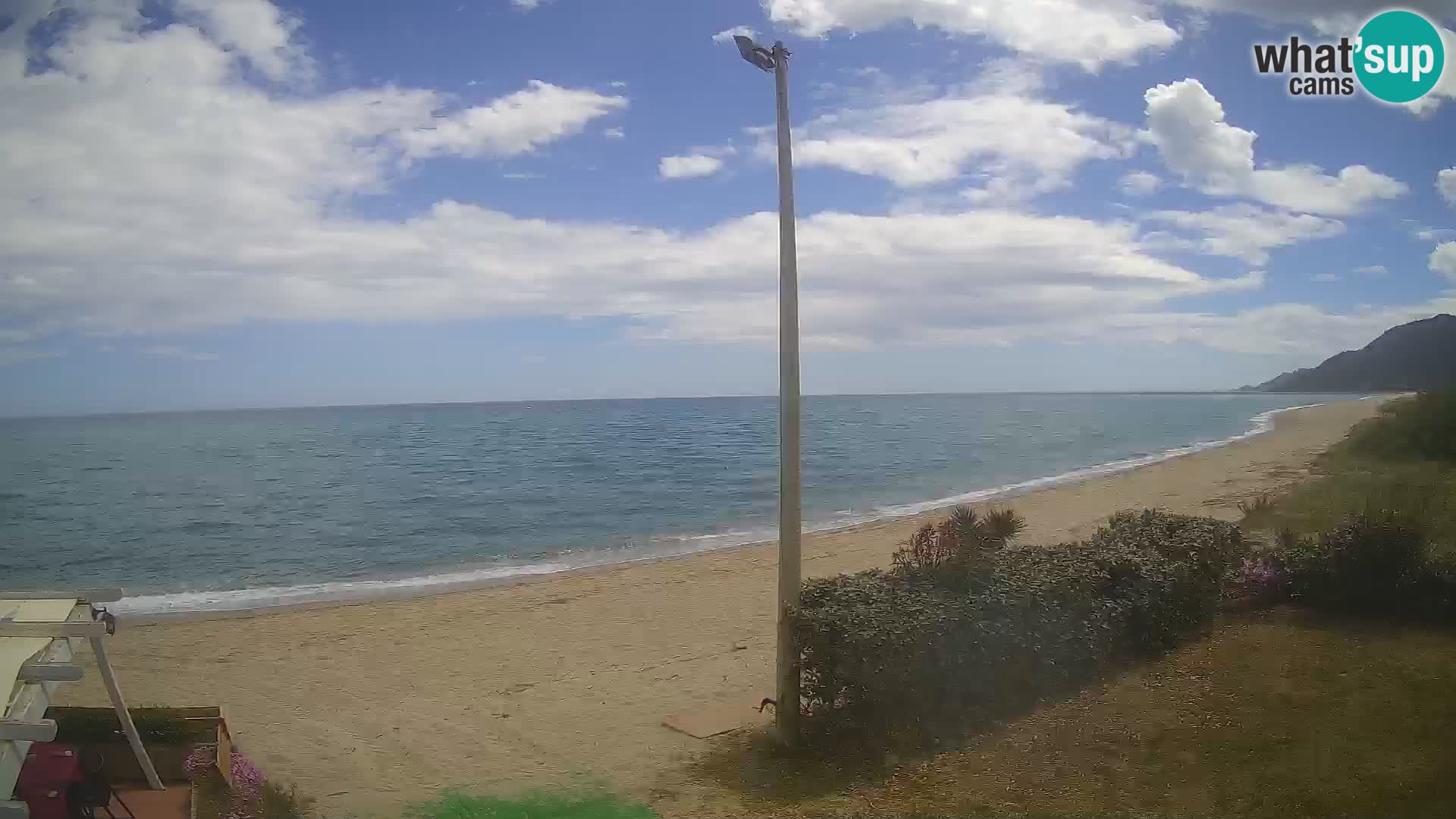 Webcam Museddu Strand – Ogliastra – Sardinien – Italien