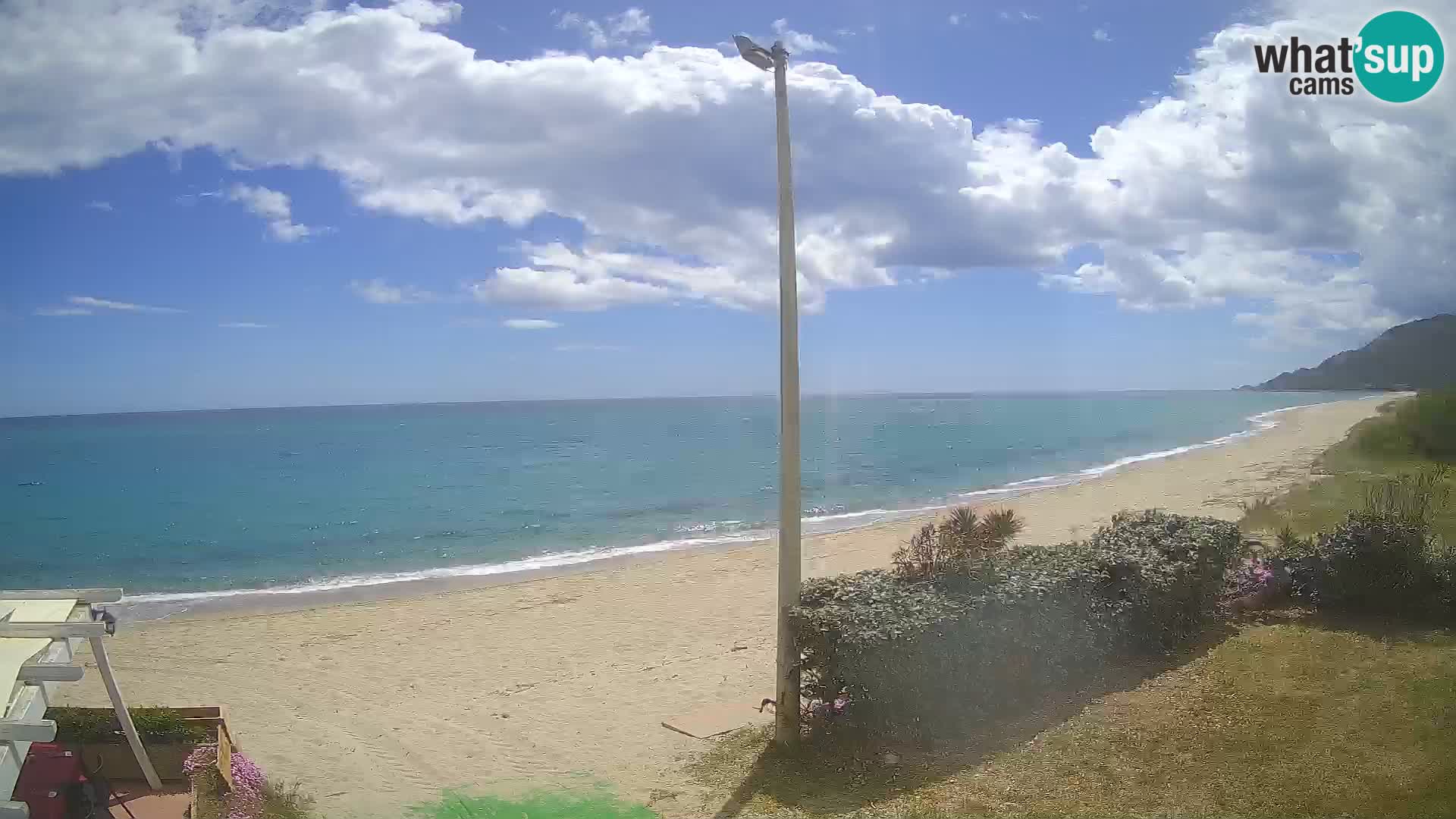 Webcam plage Museddu – Ogliastra livecam Sardaigne – Italie
