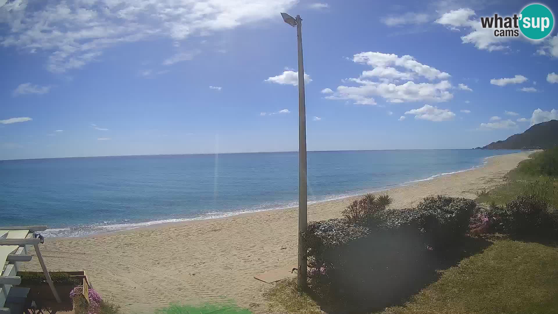 Camera en vivo playa Museddu – Ogliastra – Cerdeña – Italia