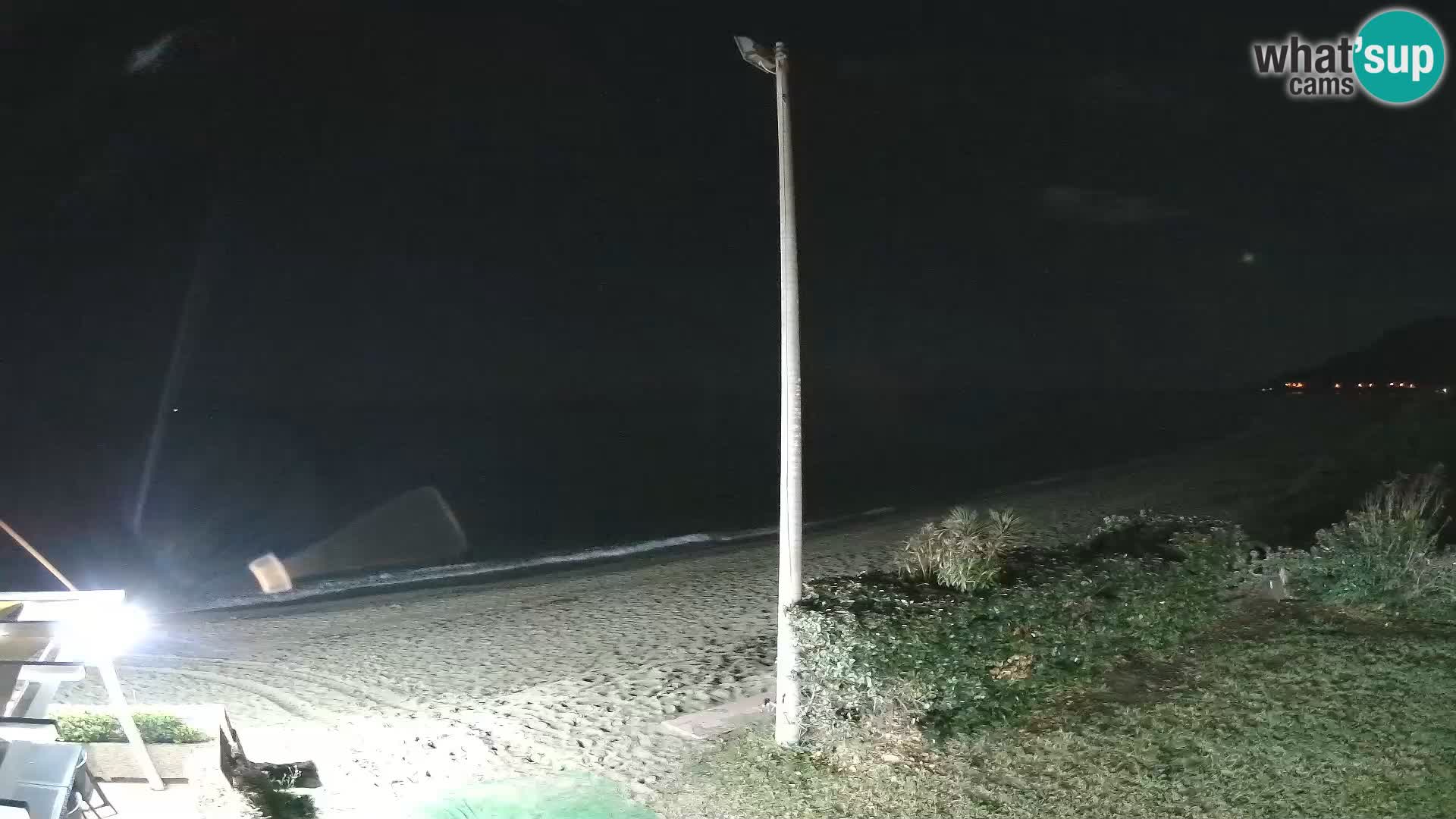 Camera en vivo playa Museddu – Ogliastra – Cerdeña – Italia