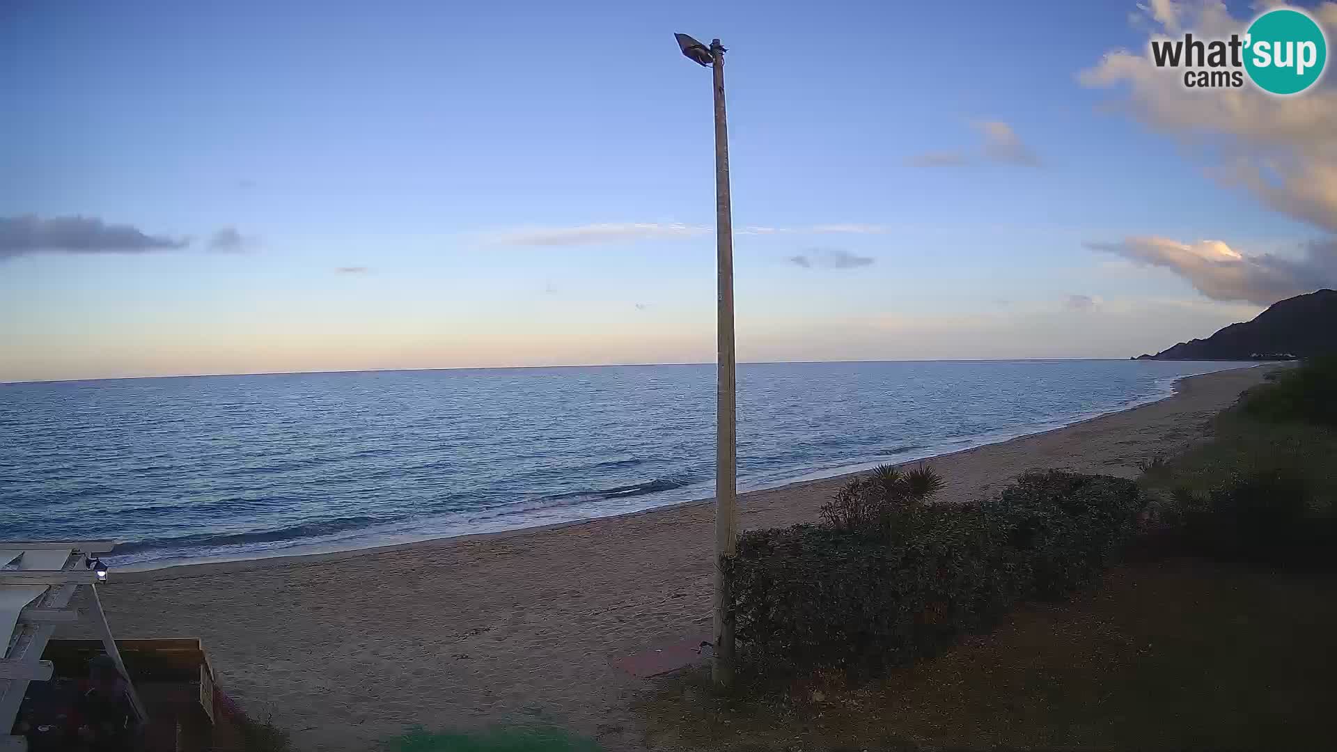 Camera en vivo playa Museddu – Ogliastra – Cerdeña – Italia