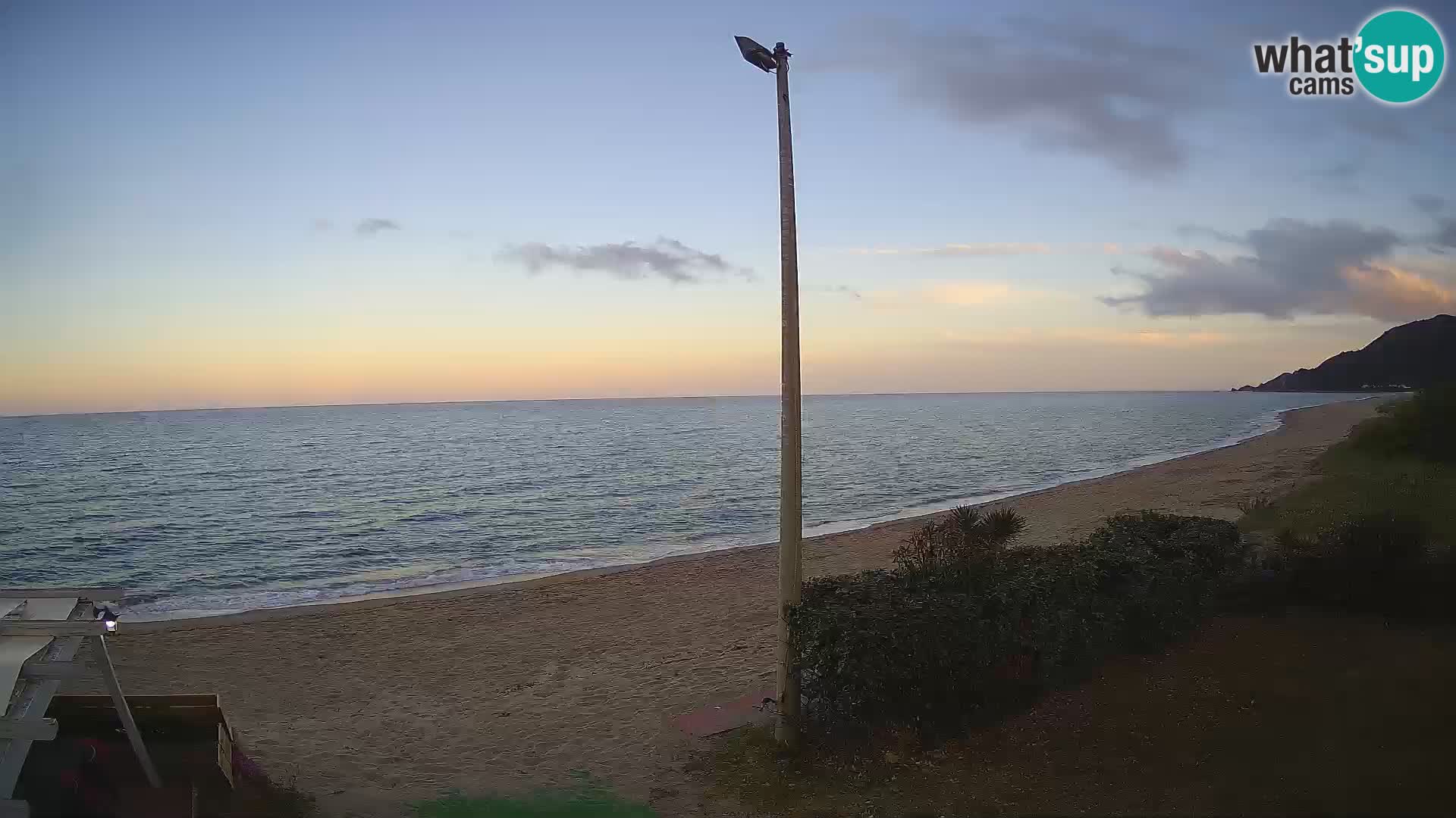 Camera en vivo playa Museddu – Ogliastra – Cerdeña – Italia