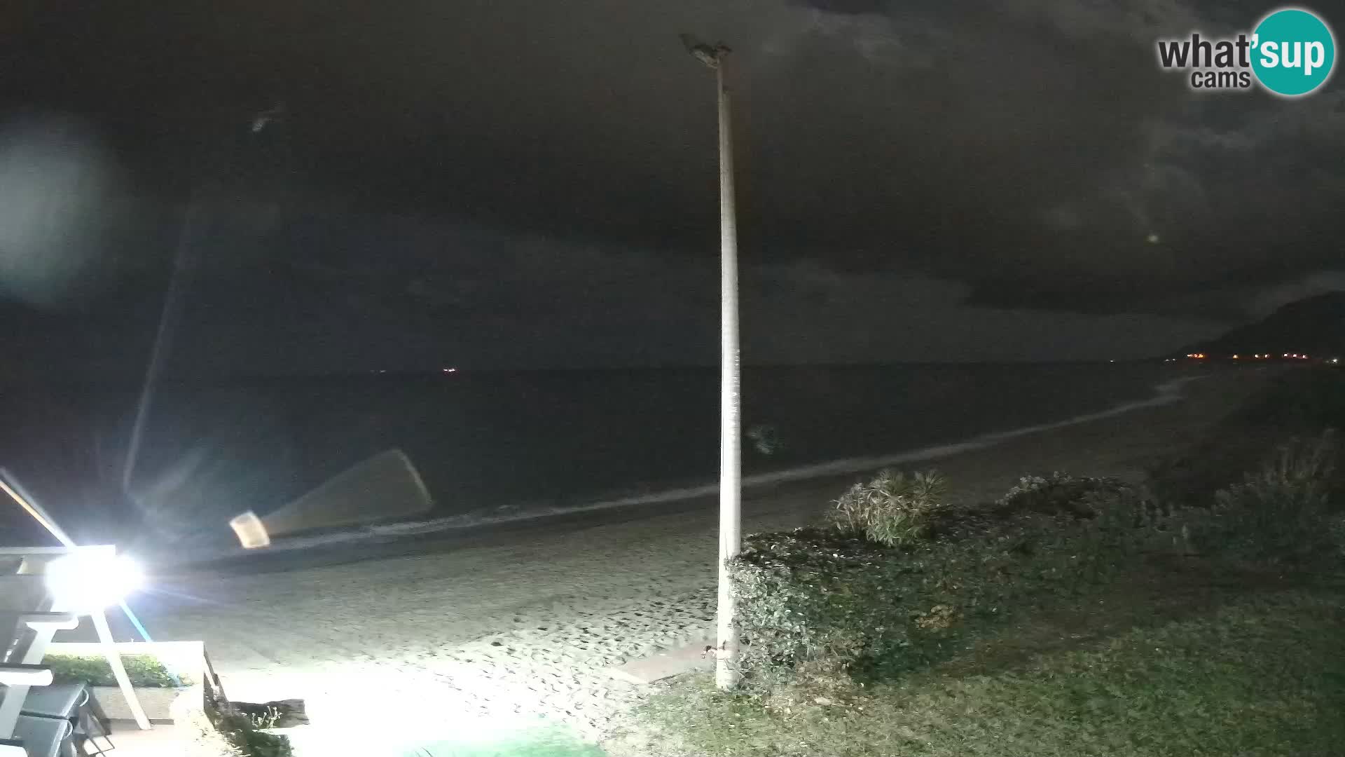 Webcam plage Museddu – Ogliastra livecam Sardaigne – Italie
