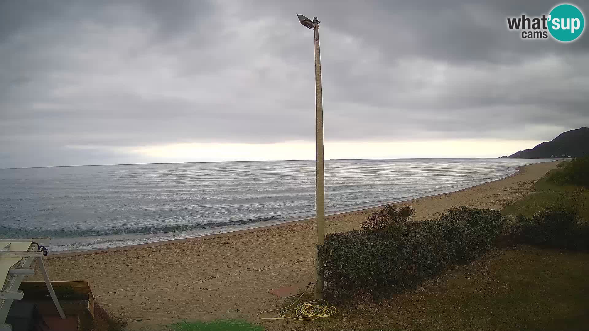 Camera en vivo playa Museddu – Ogliastra – Cerdeña – Italia