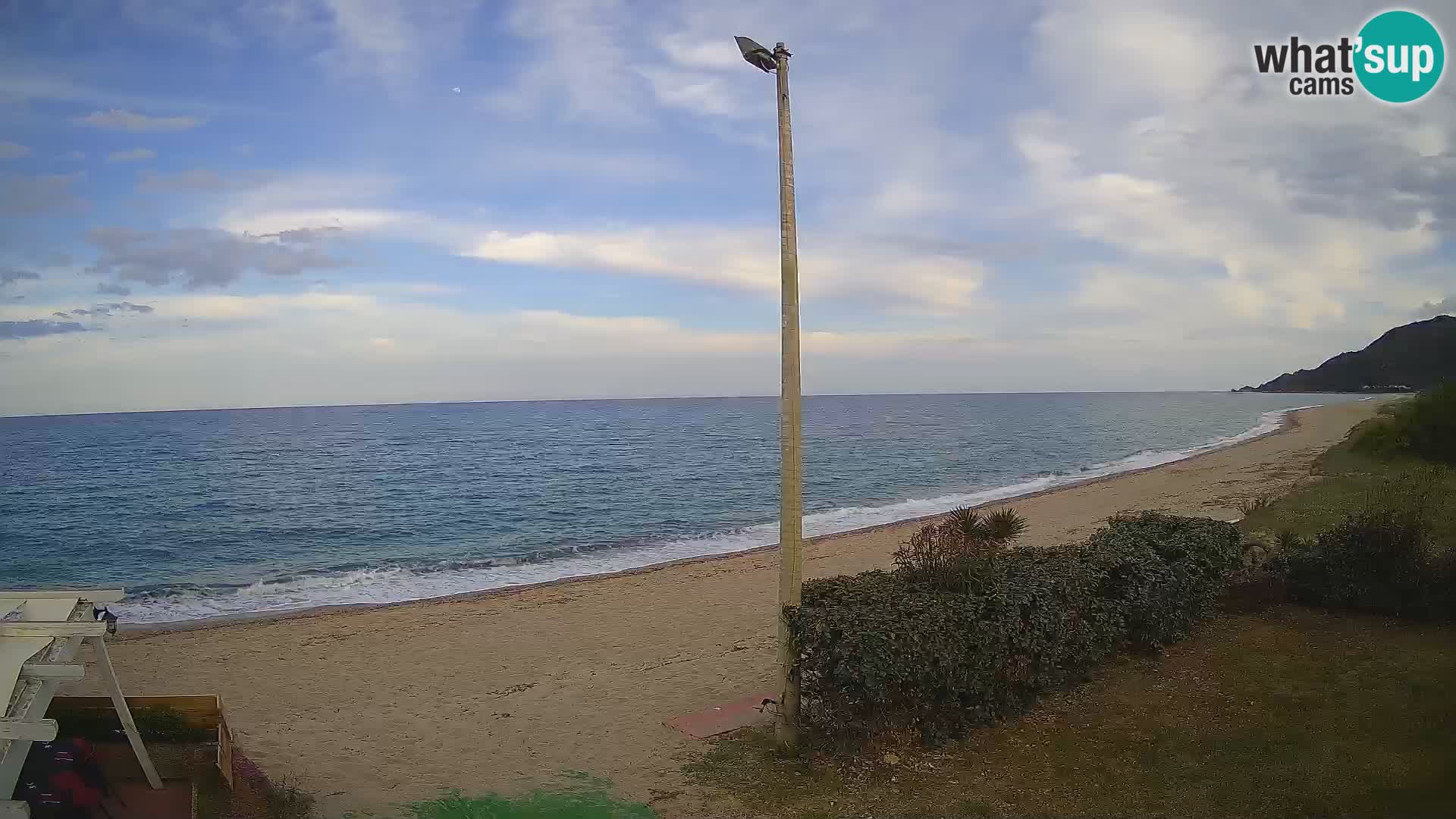 LIVE webcam Museddu beach – Ogliastra – Sardinia – Italy
