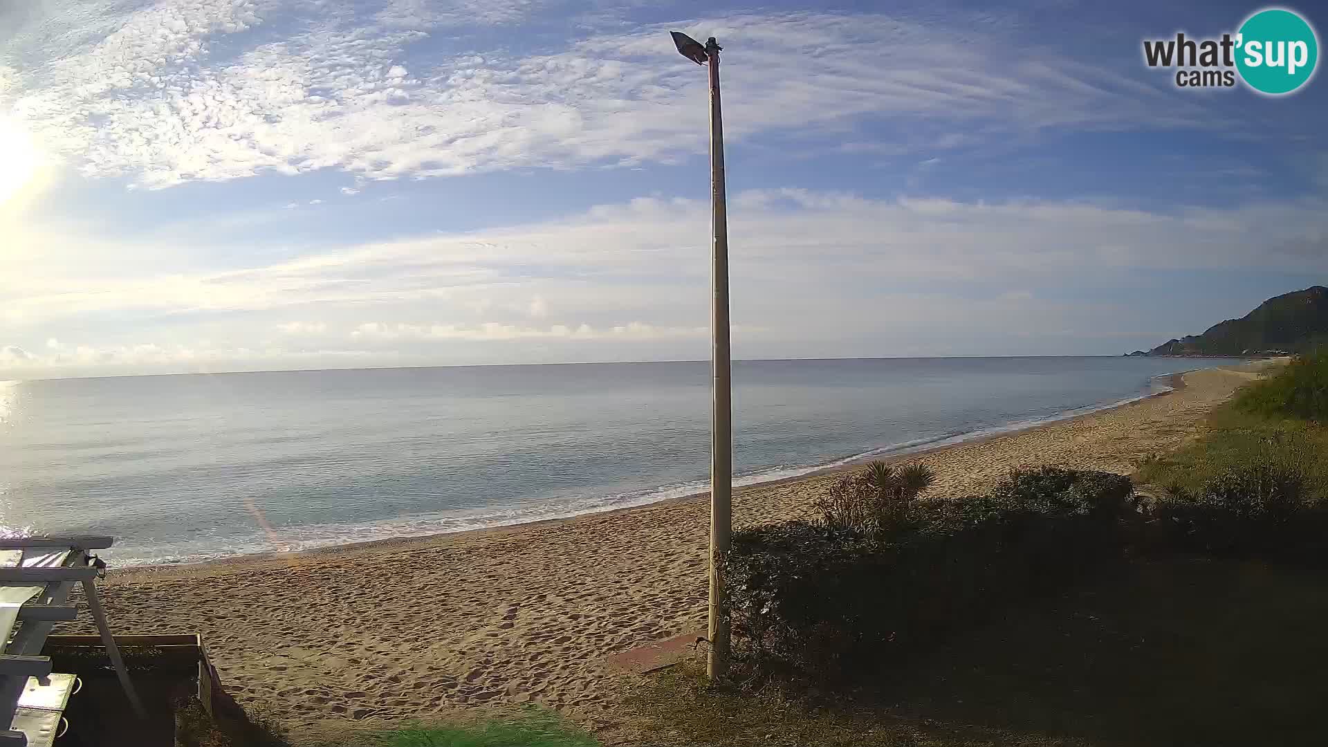 LIVE webcam Museddu beach – Ogliastra – Sardinia – Italy