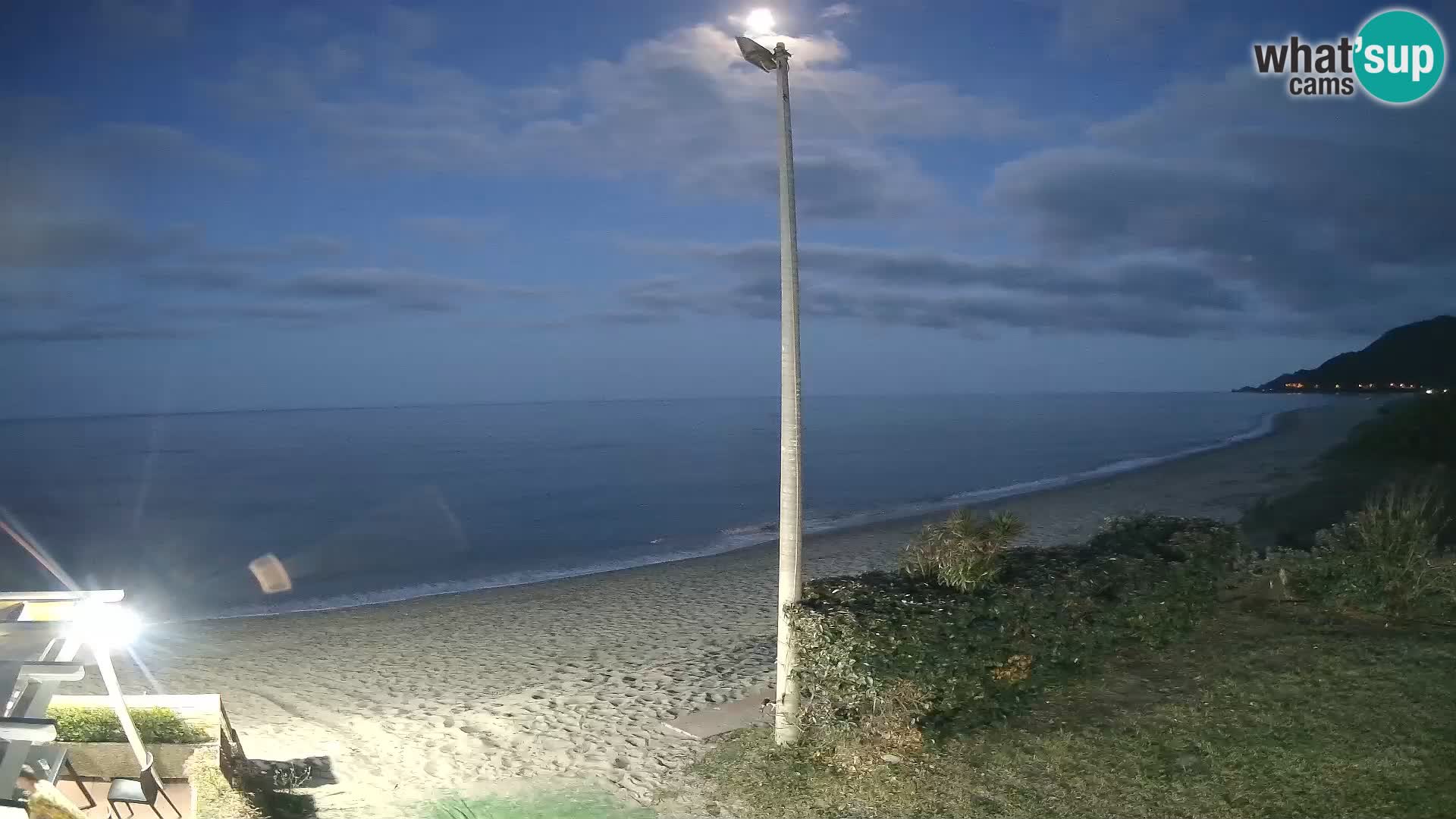 Webcam plage Museddu – Ogliastra livecam Sardaigne – Italie