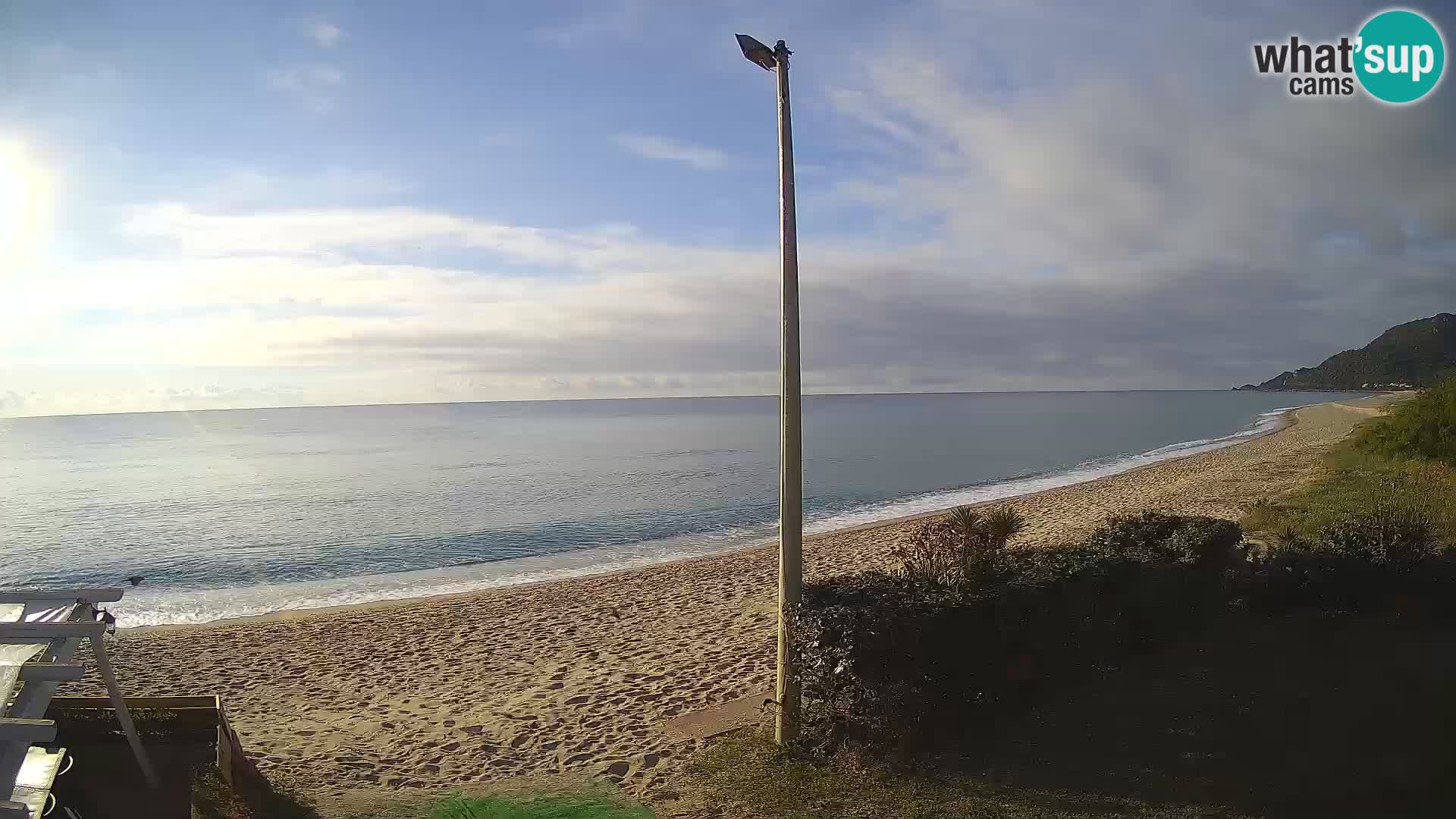 LIVE webcam Museddu beach – Ogliastra – Sardinia – Italy