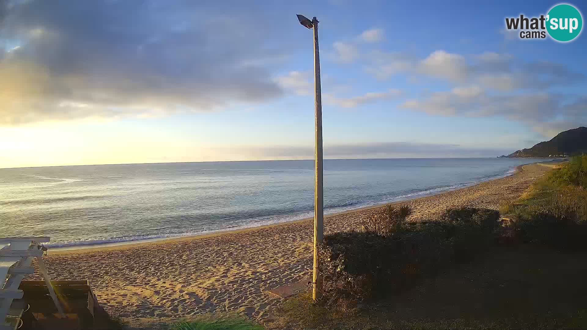 Webcam plage Museddu – Ogliastra livecam Sardaigne – Italie