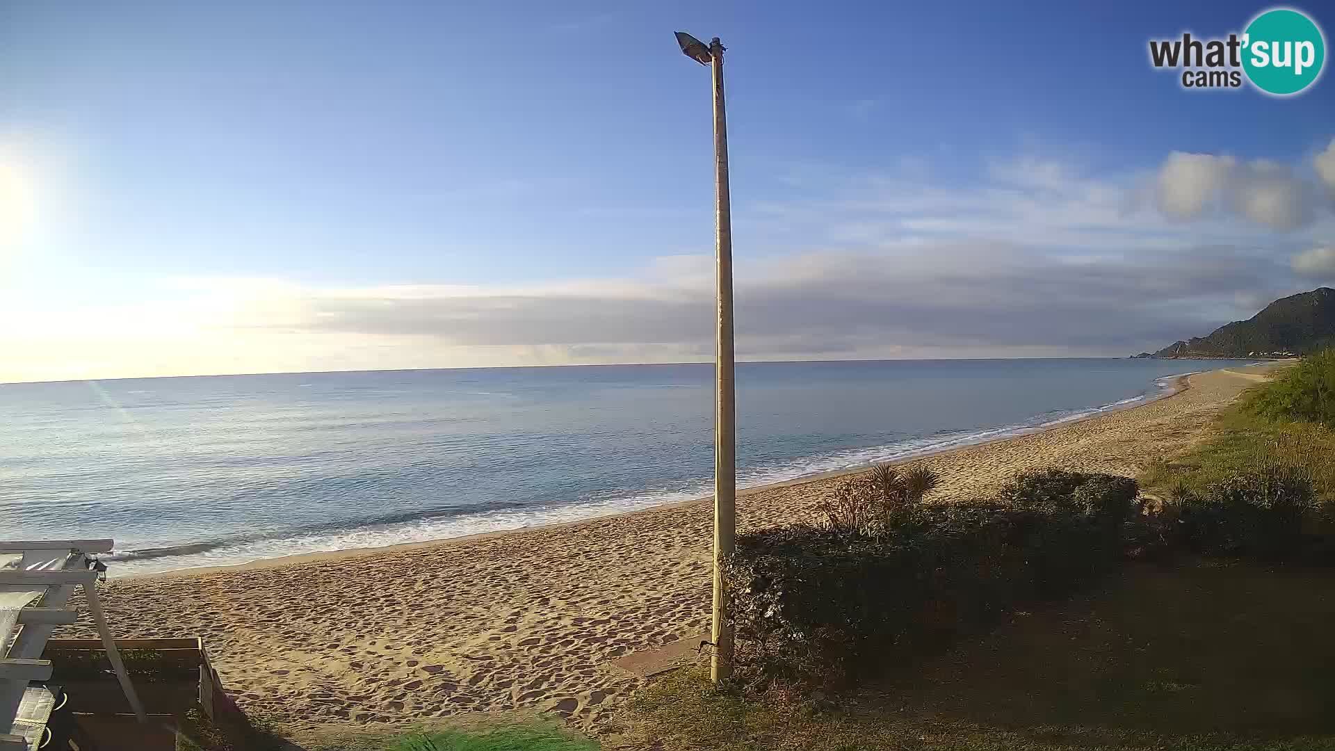 LIVE webcam Museddu beach – Ogliastra – Sardinia – Italy