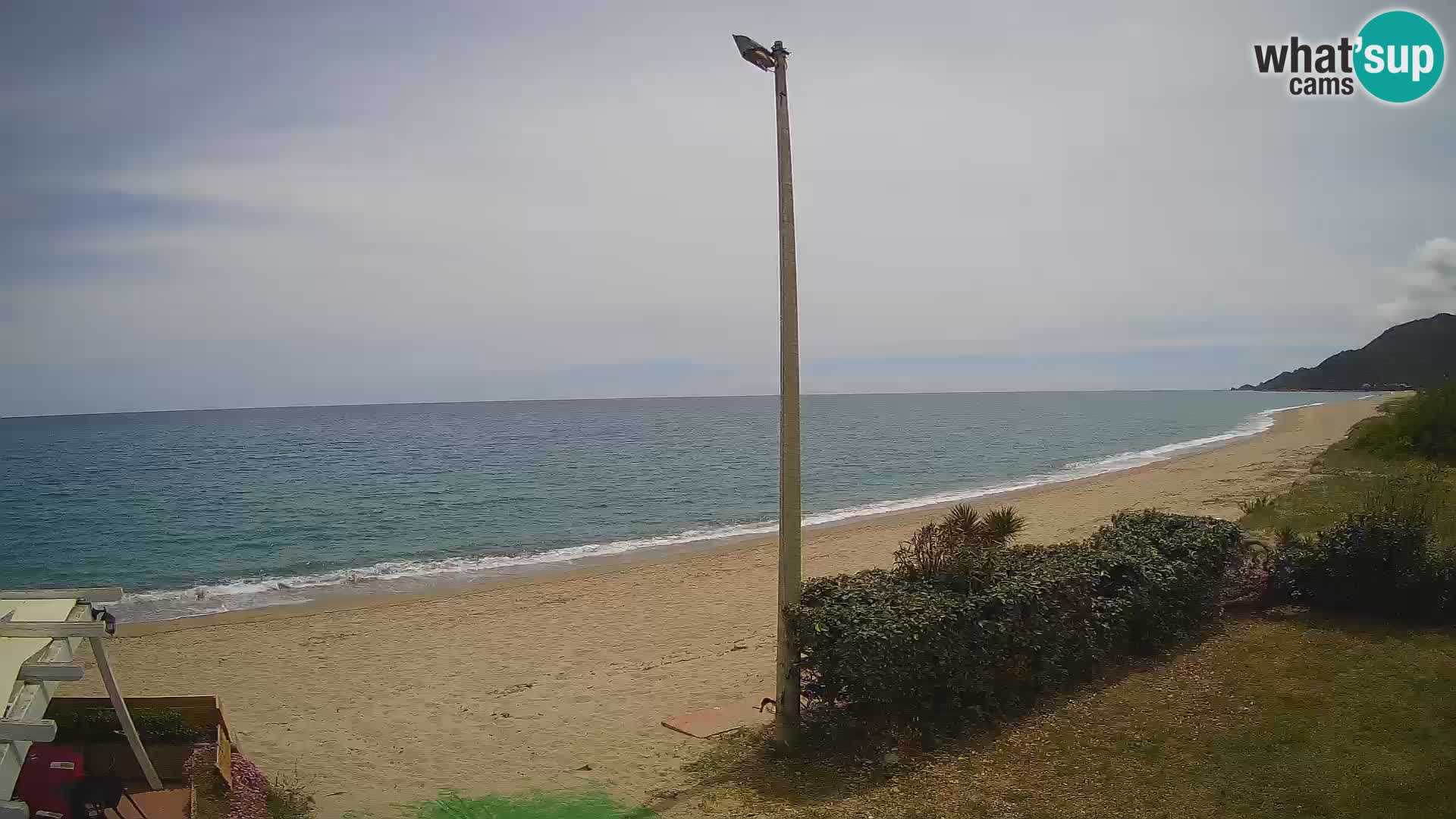Camera en vivo playa Museddu – Ogliastra – Cerdeña – Italia