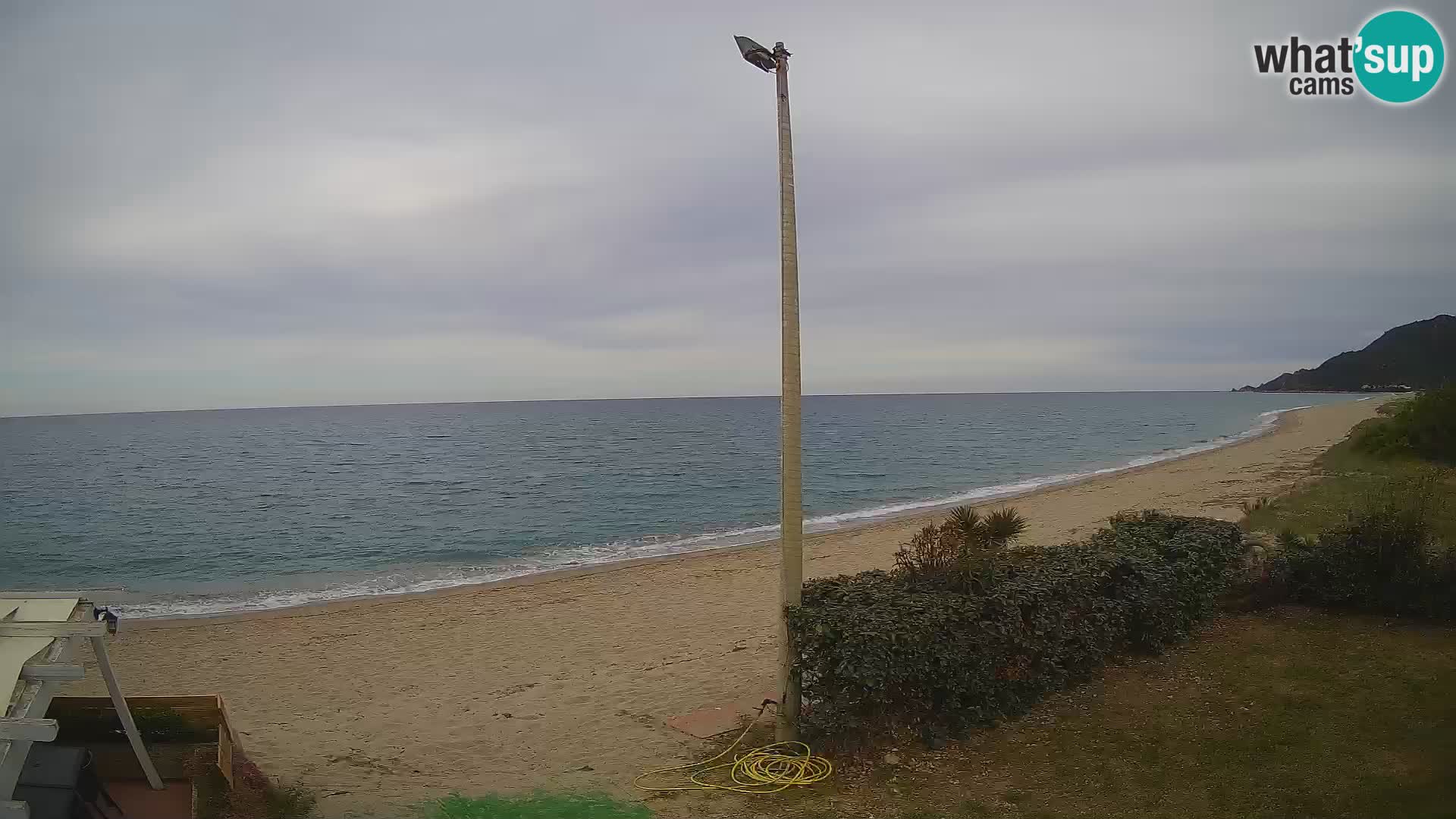 Camera en vivo playa Museddu – Ogliastra – Cerdeña – Italia